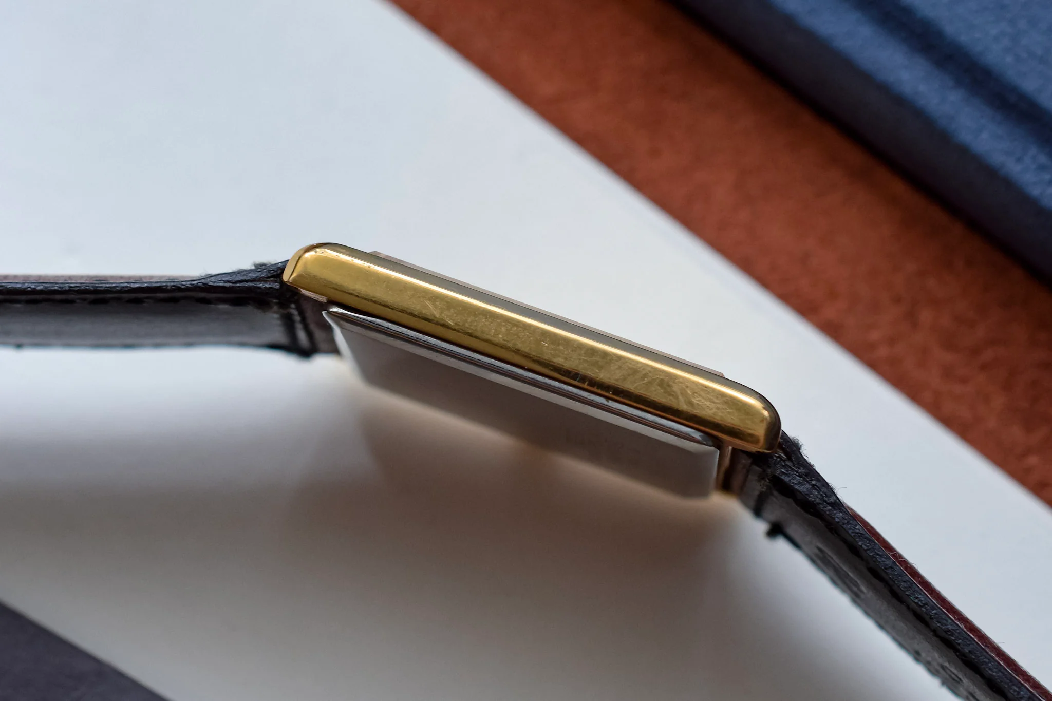 1983 Seiko Champagne Minimalist Tank - Image 4
