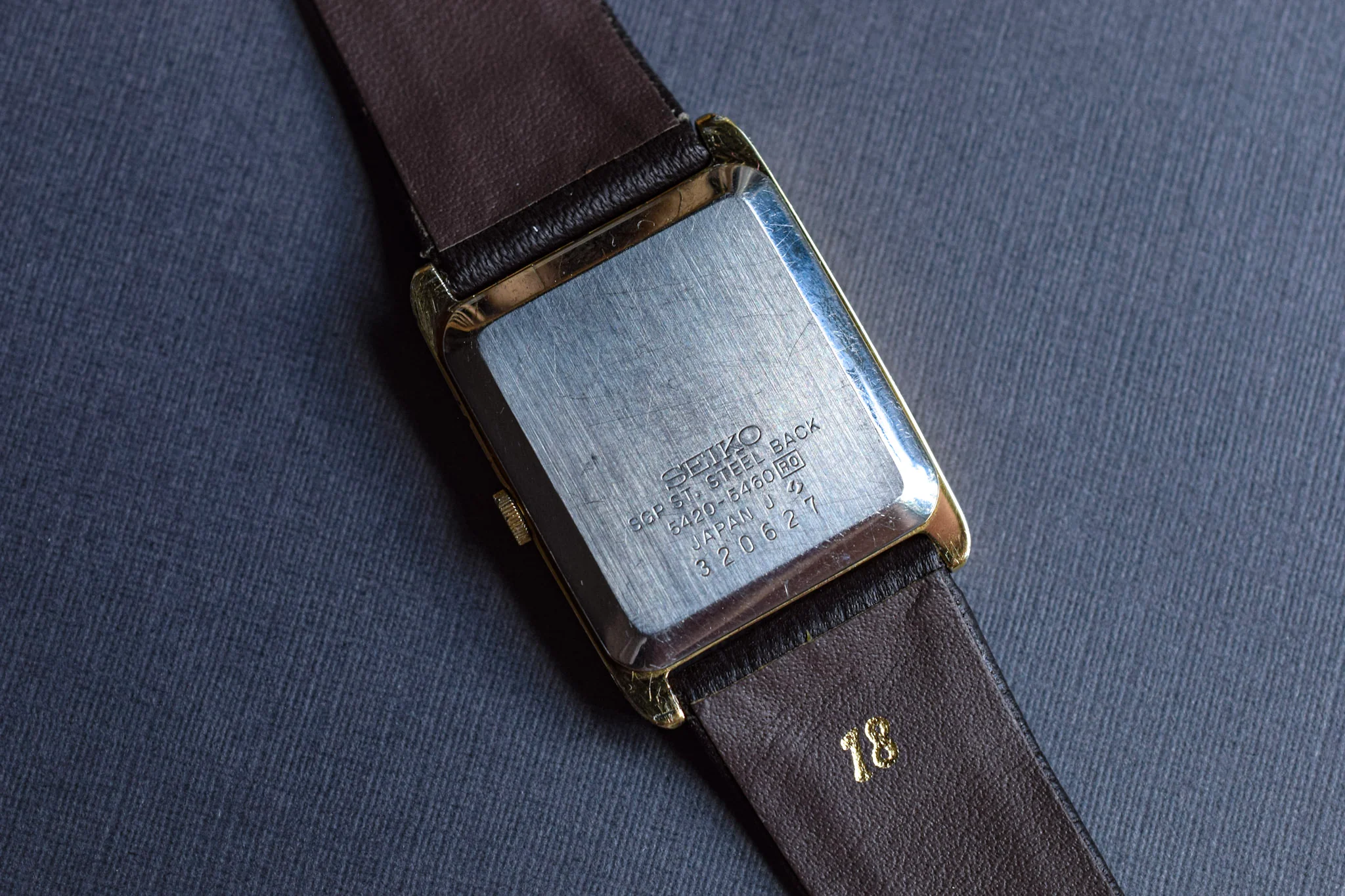 1983 Seiko Champagne Tank - Image 6