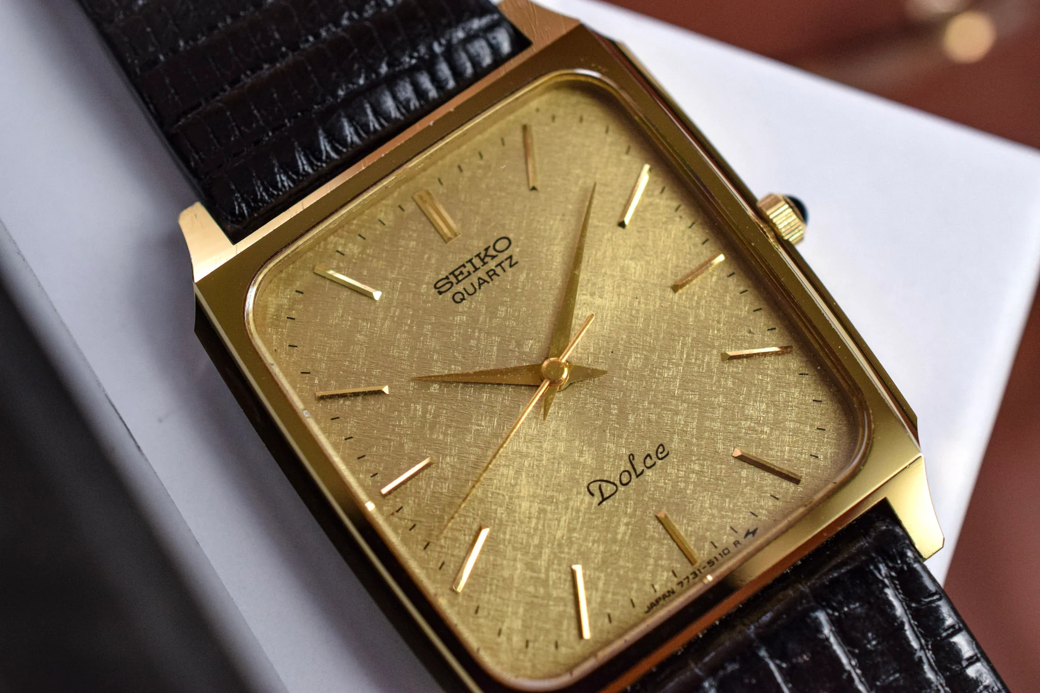 1983 Seiko Dolce GHA Snowflake Dial Octo - Image 3