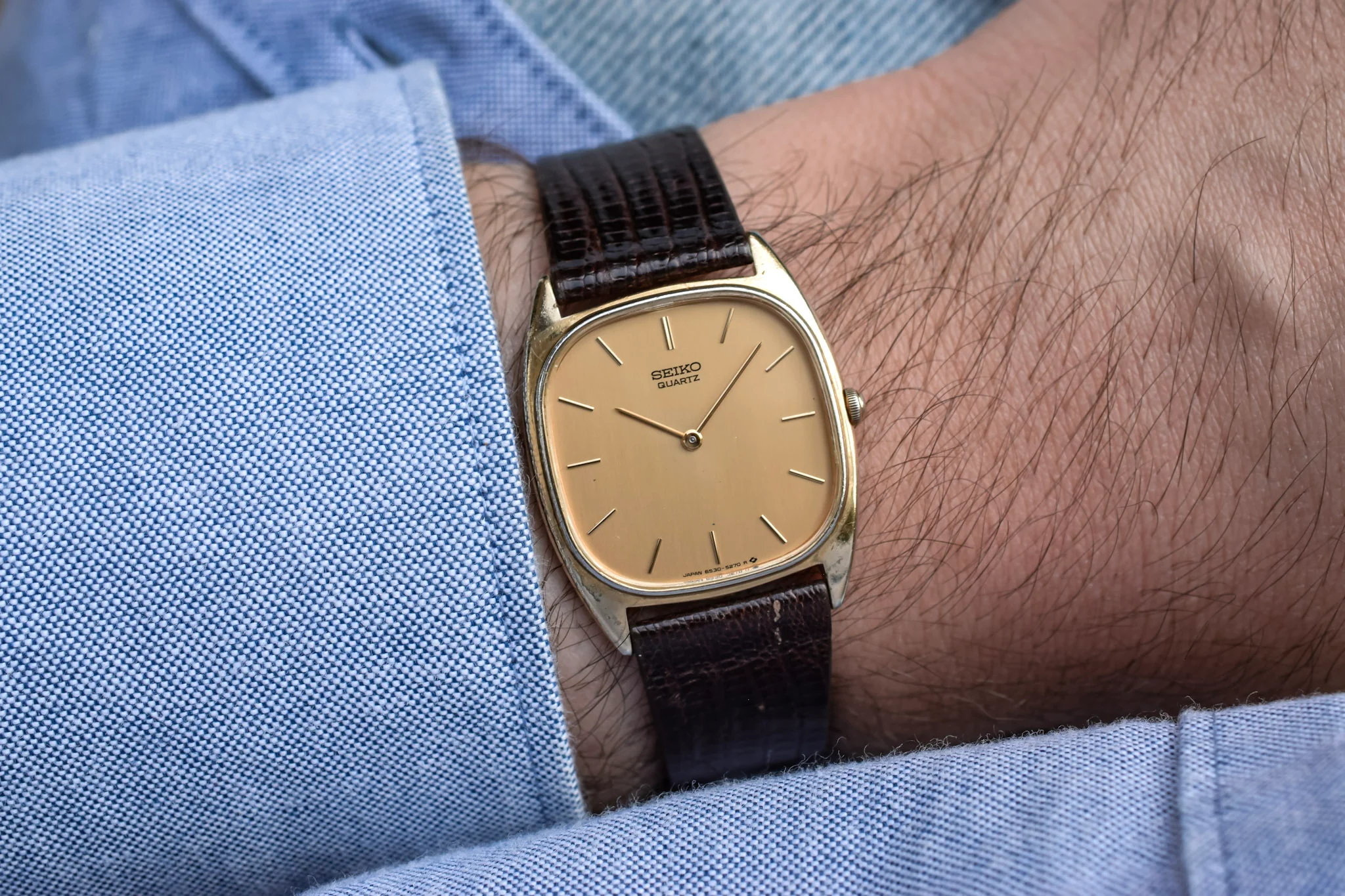 1983 Seiko Gold Tone TV - Image 3