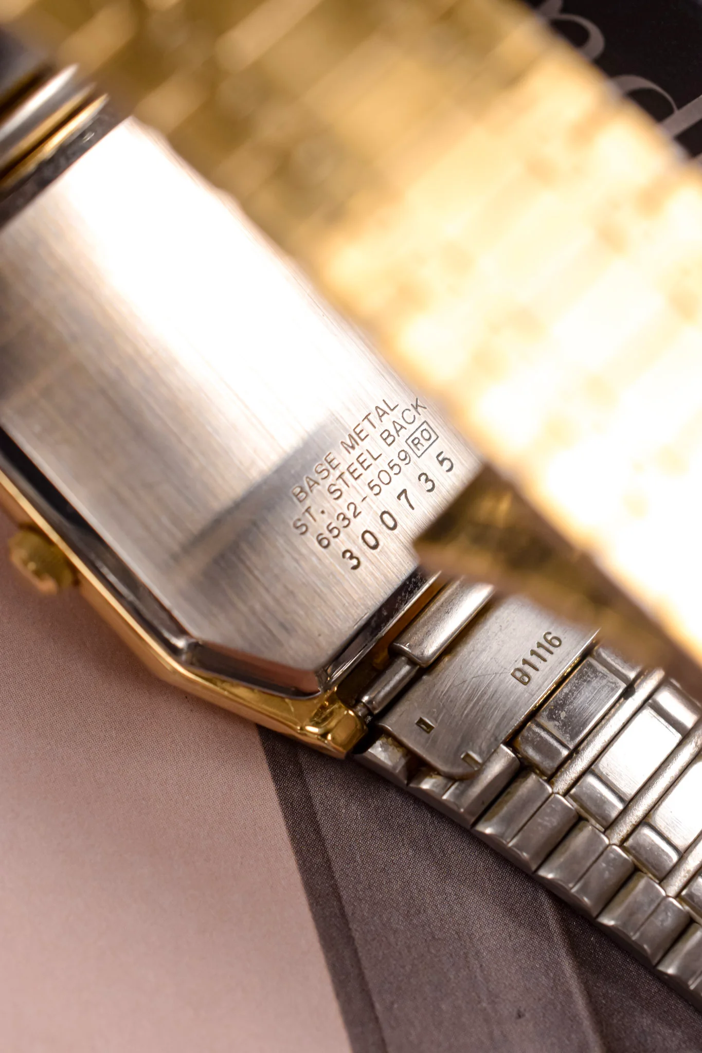1983 Seiko Golden Honeycomb Royal Oak Octo - Image 8