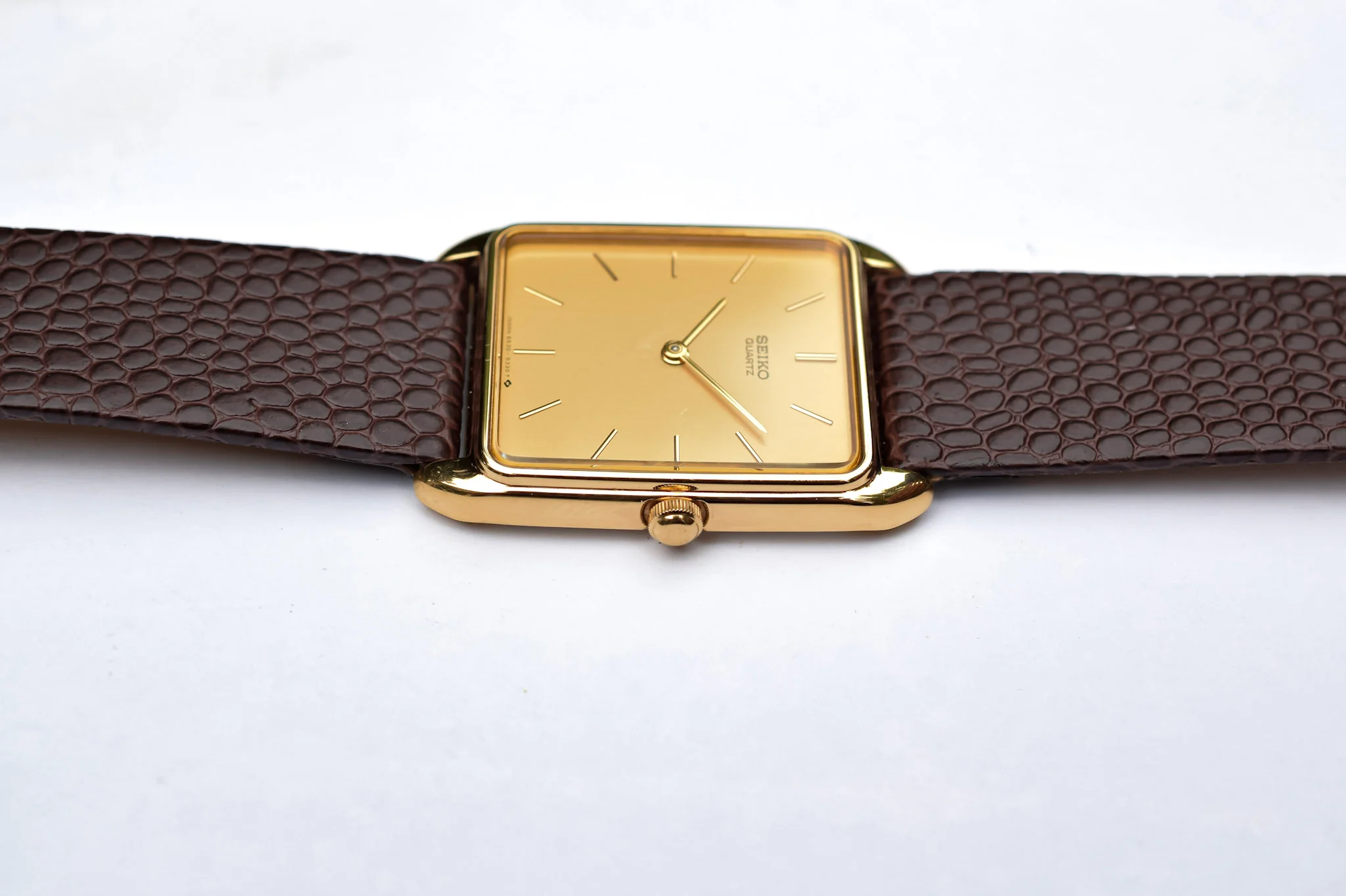 1983 Seiko Stepped Bezel Tank - Image 3
