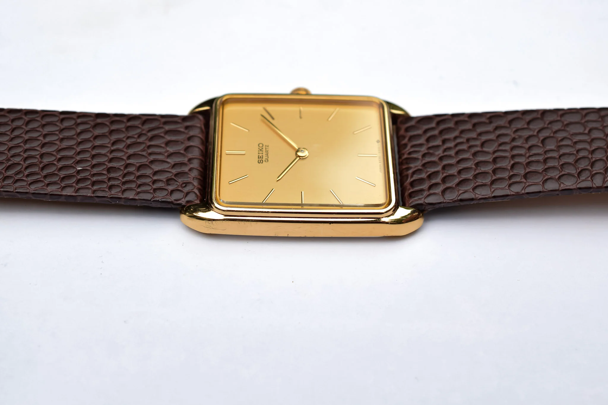 1983 Seiko Stepped Bezel Tank - Image 4