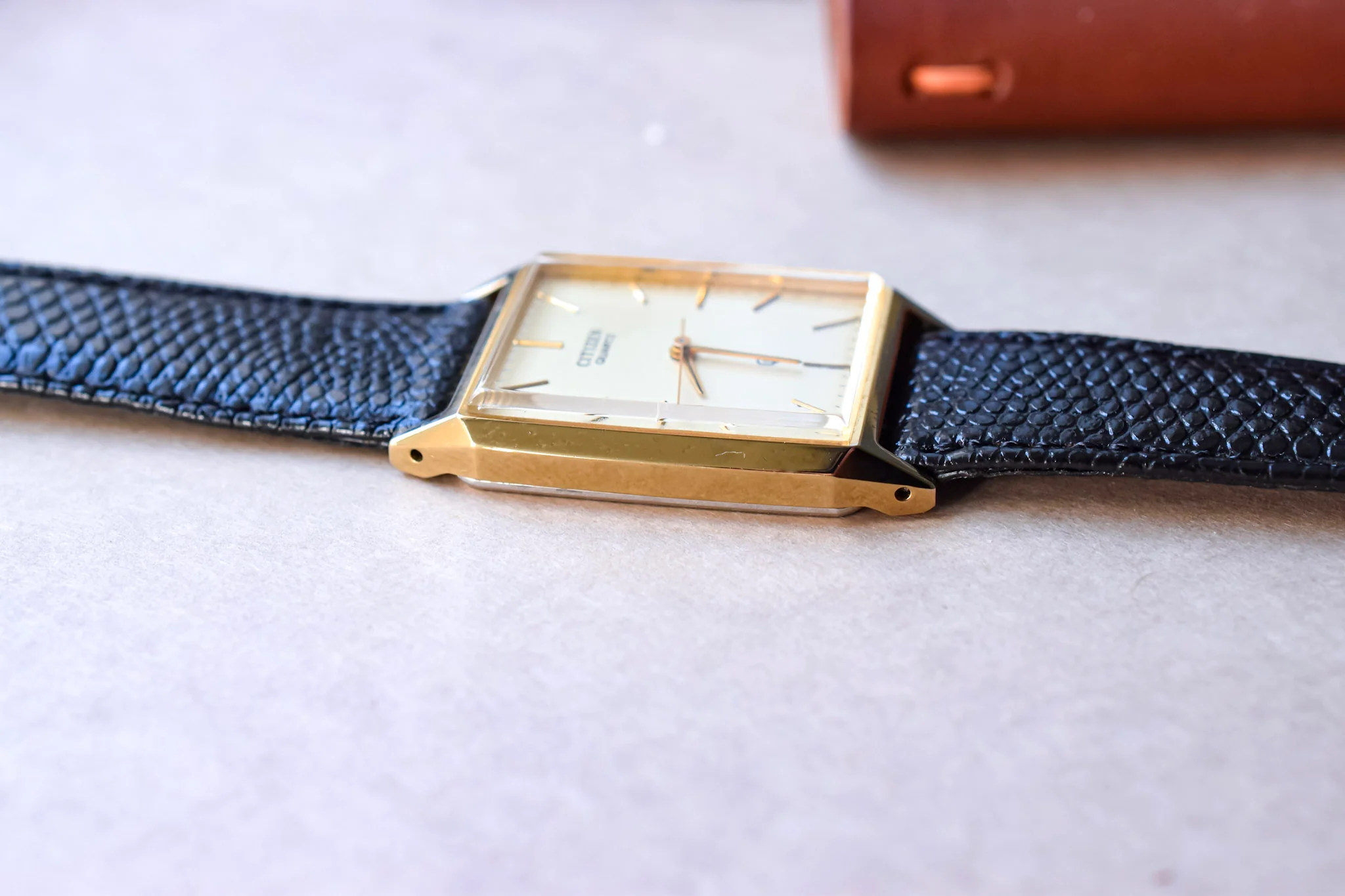 1984 Citizen CQ Champagne Tank - Image 5