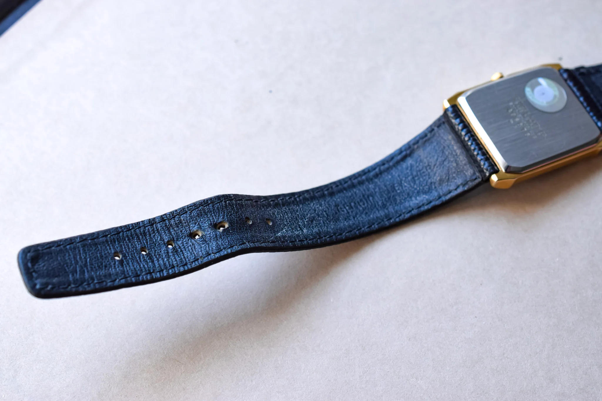 1984 Citizen Gilt Dial Day-Date Tank - Image 9