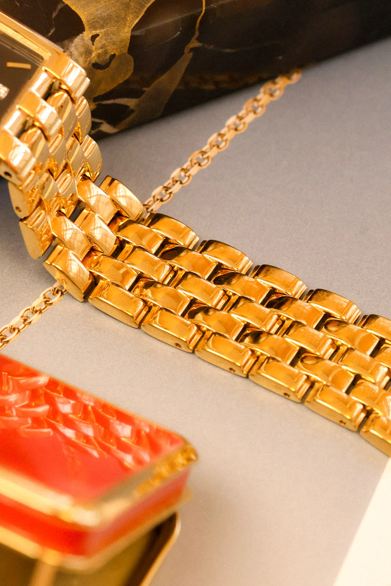 1984 Citizen Golden Diamond Dial Cuff - Image 6