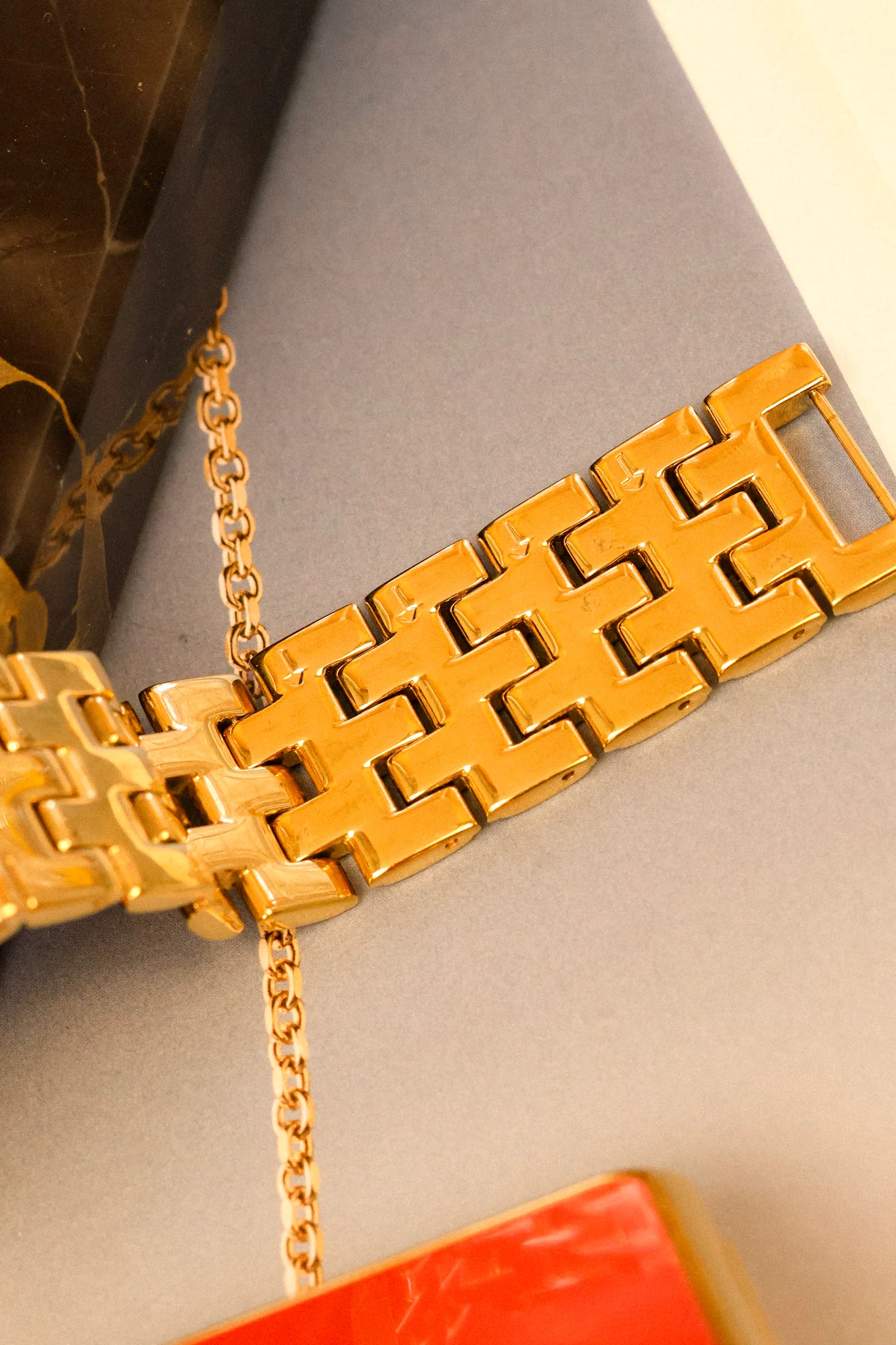 1984 Citizen Golden Diamond Dial Cuff - Image 10