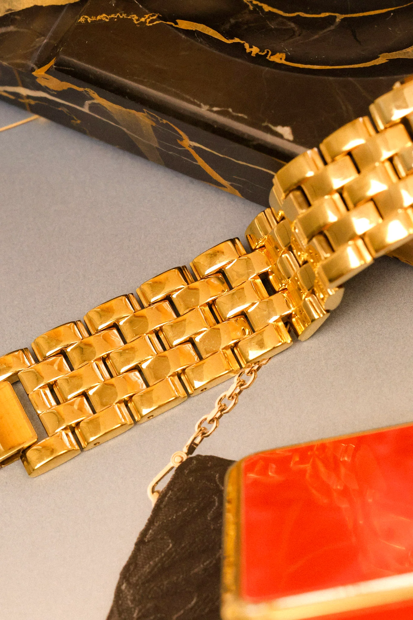 1984 Citizen Golden Diamond Dial Cuff - Image 6
