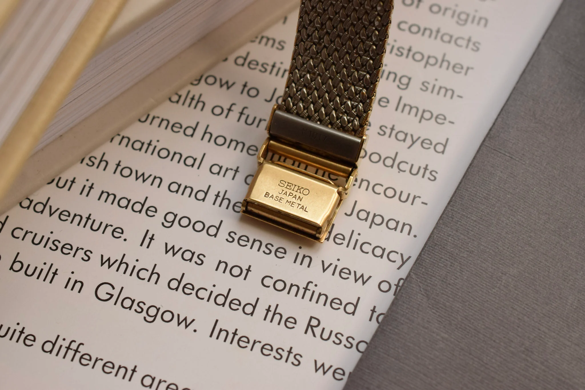 1984 Daini Seiko Bark Bezel Tank - Image 8