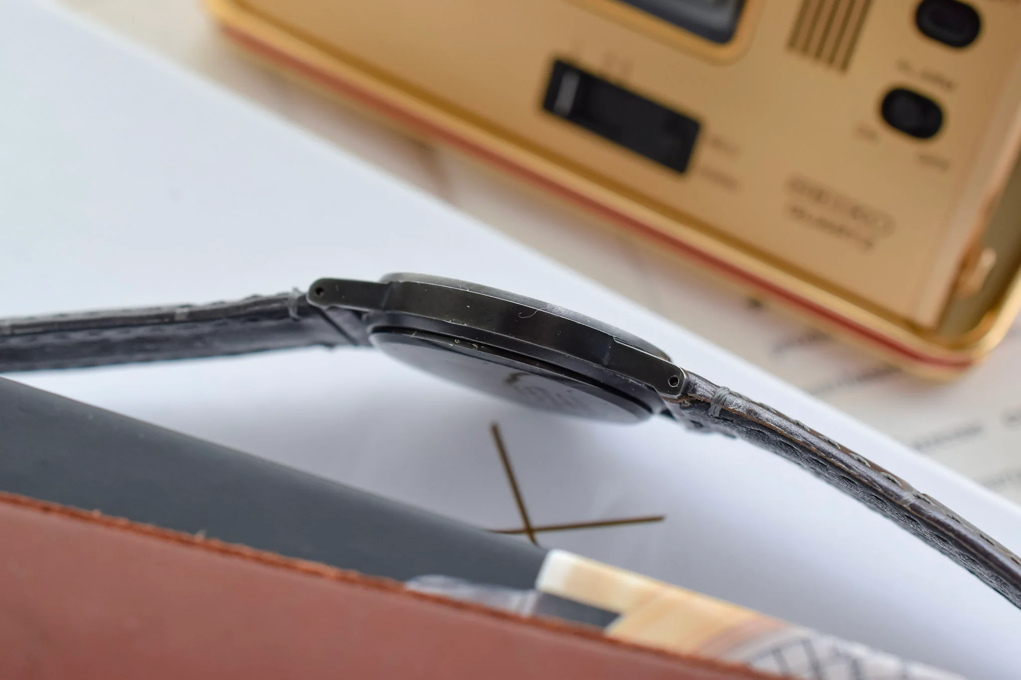 1984 Seiko Black Case Recessed Dial - Image 4