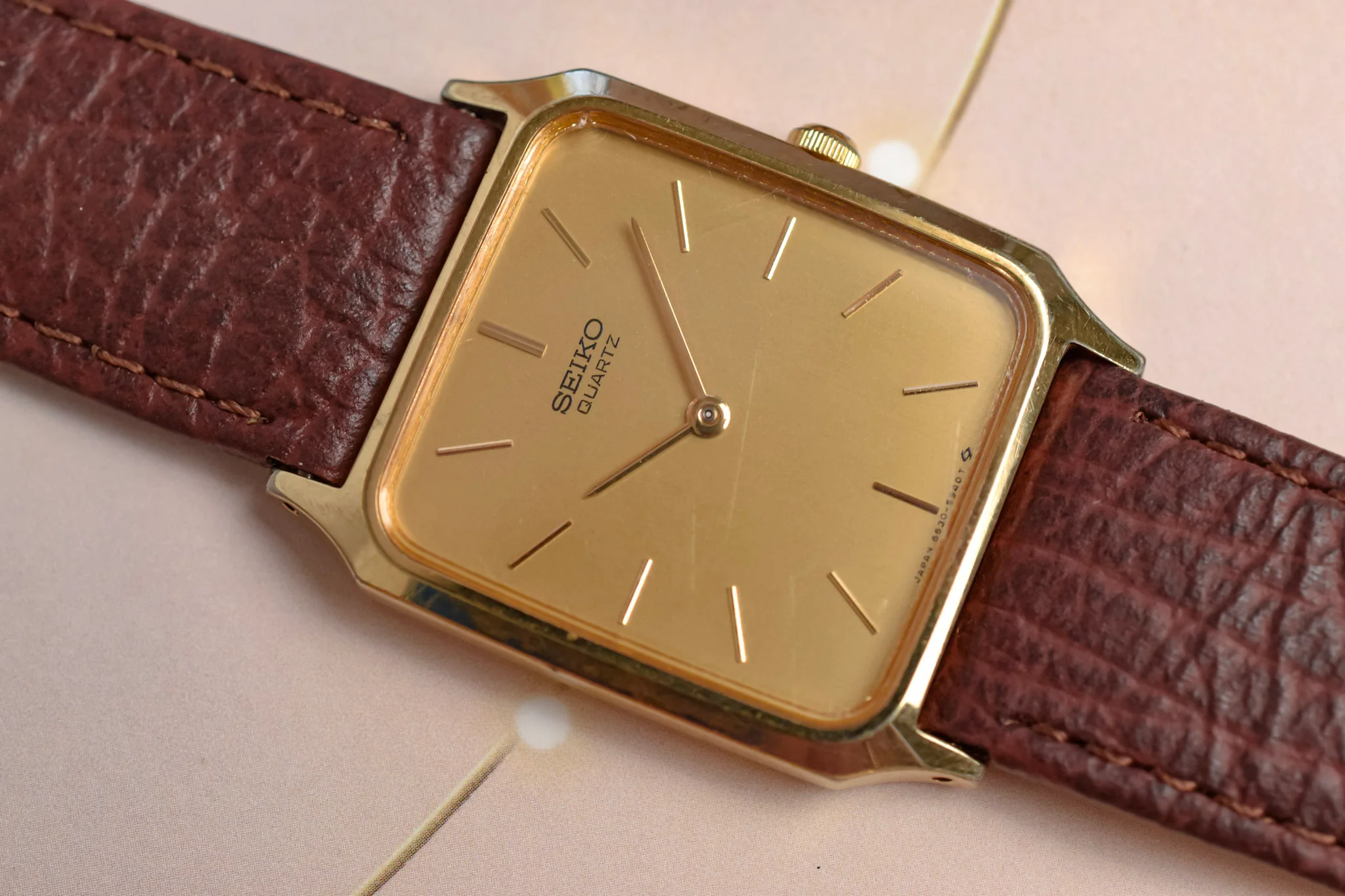 1984 Seiko Champagne Dial Santos - Image 3