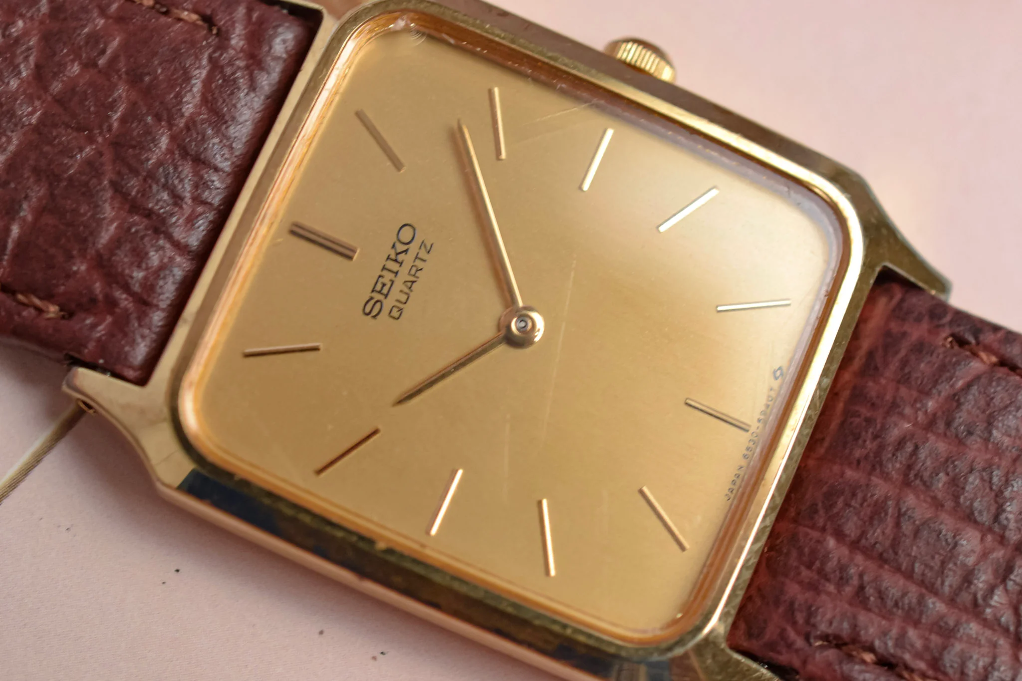 1984 Seiko Champagne Dial Santos - Image 4