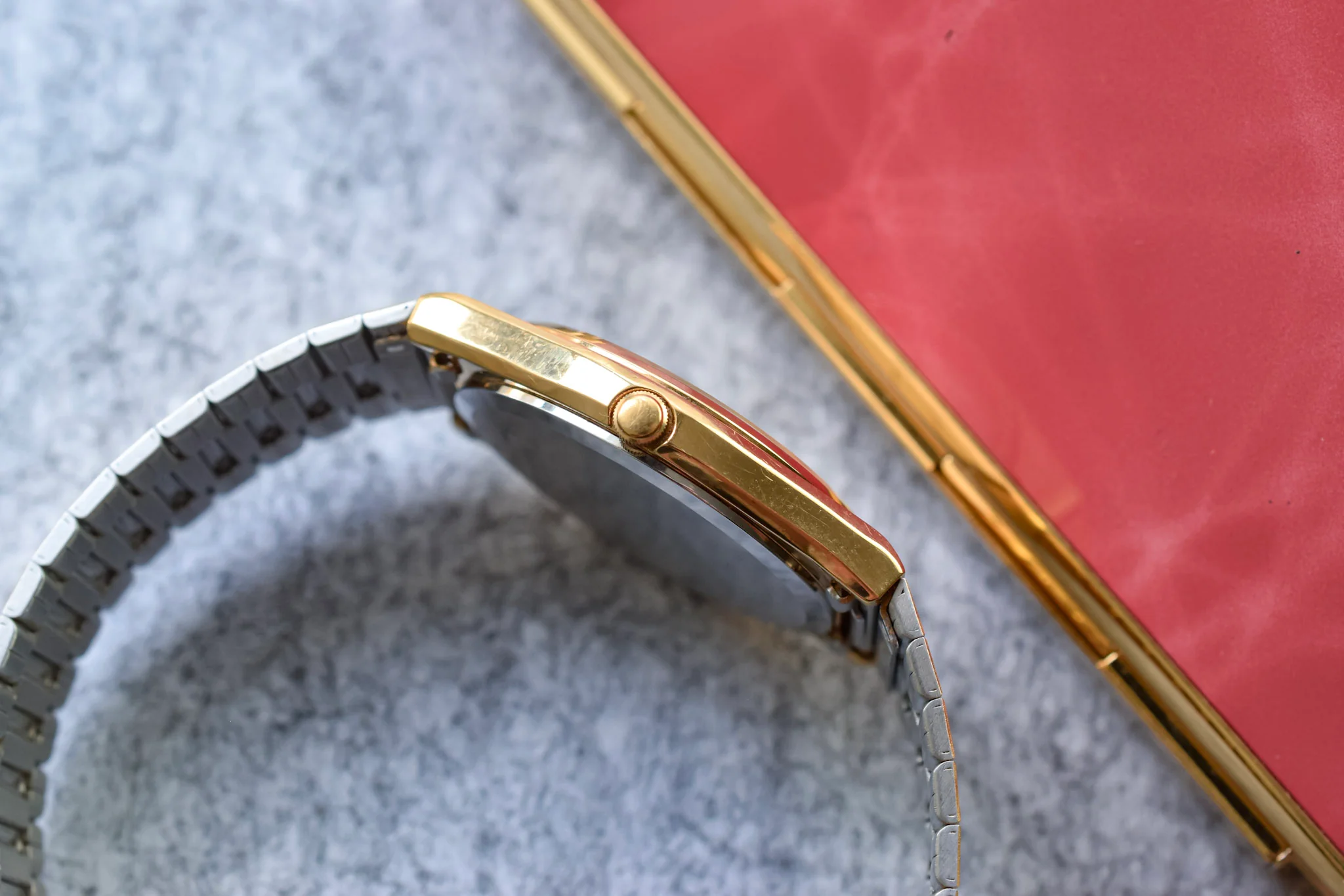 1984 Seiko Champagne Snowflake Day-Date - Image 3