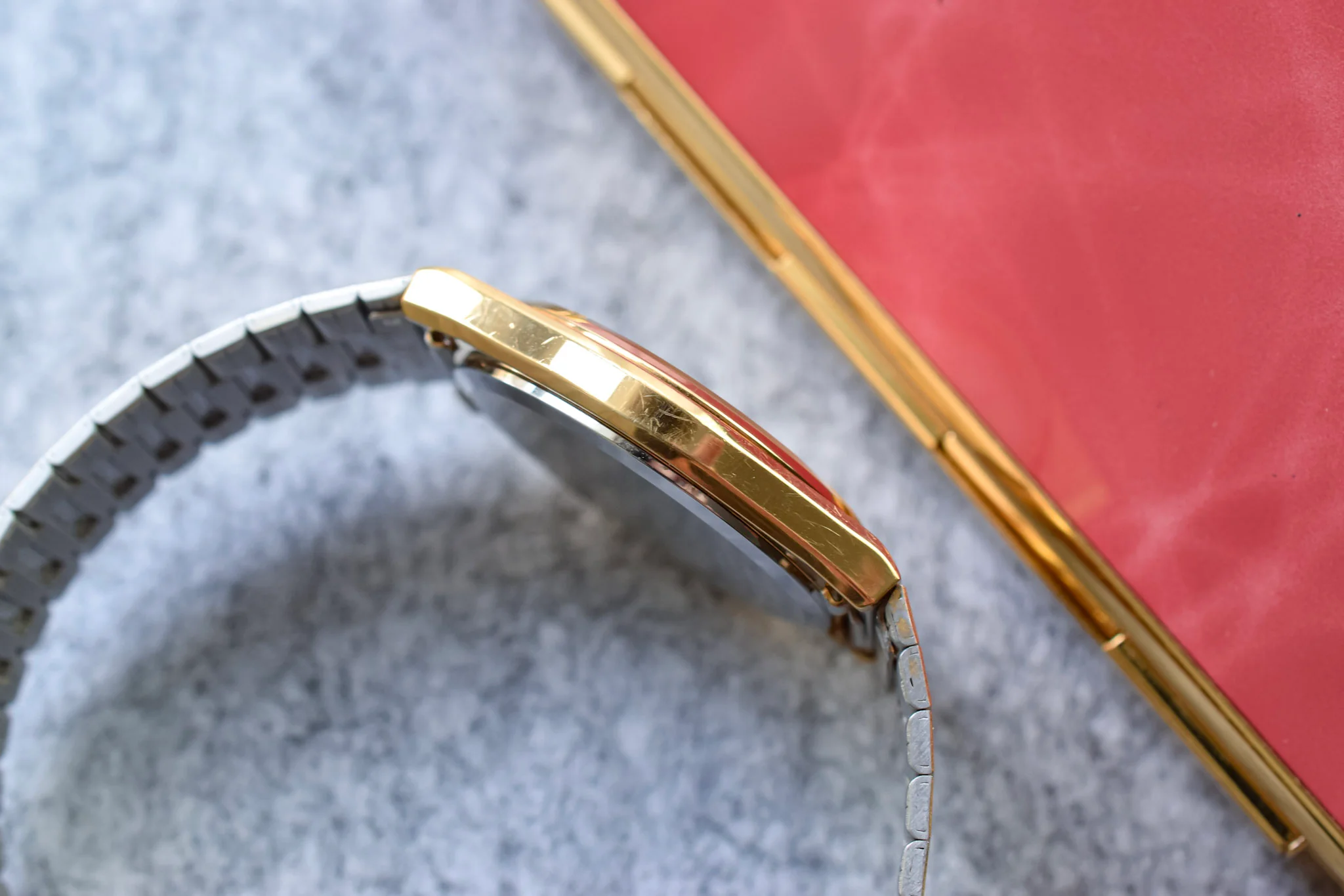 1984 Seiko Champagne Snowflake Day-Date - Image 4