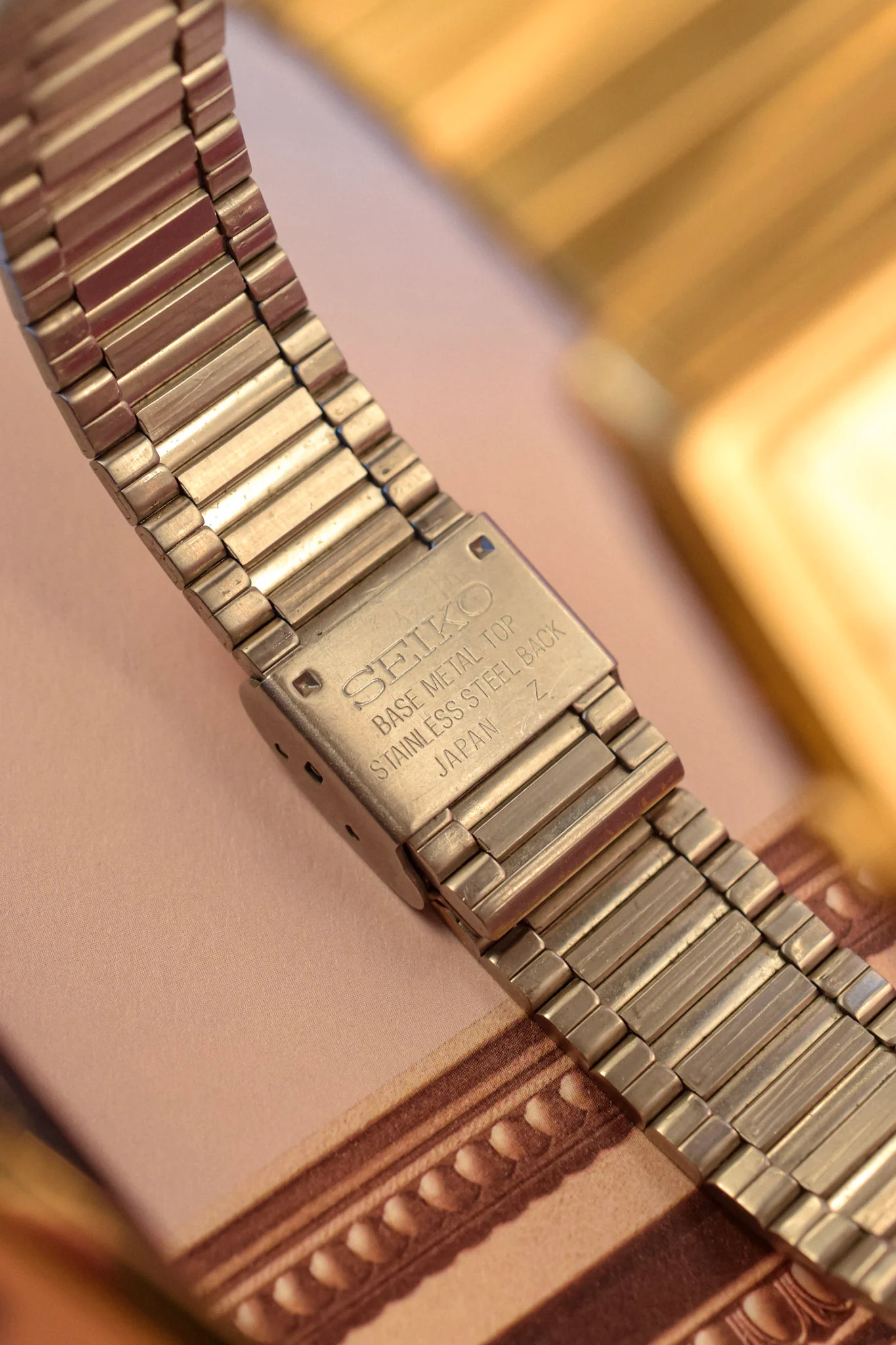 1984 Seiko Champagne Tank - Image 9