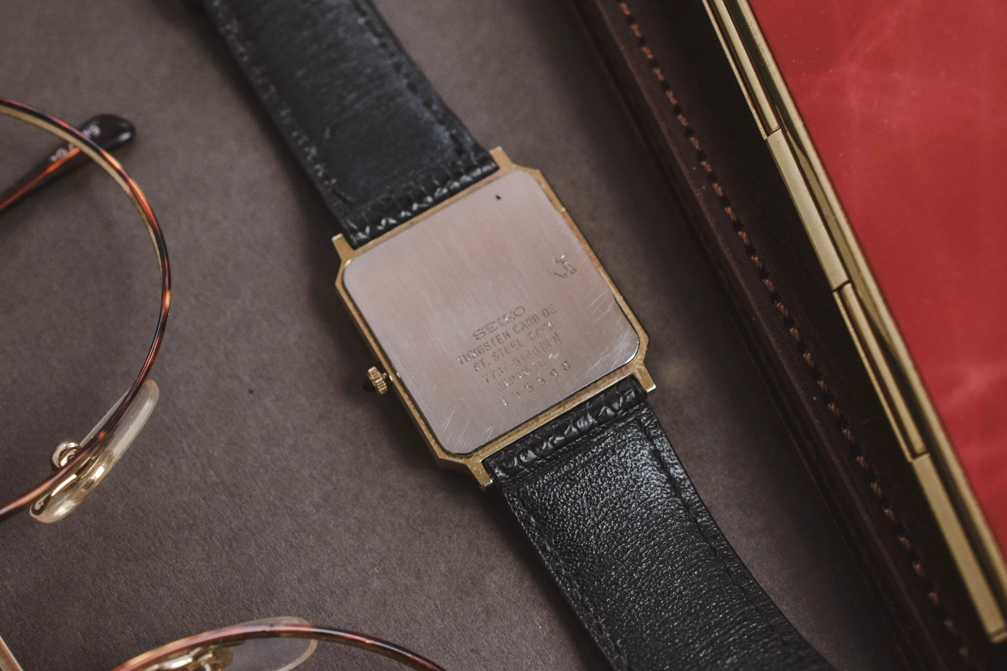 1984 Seiko Dolce Honeycomb Tungsten Carbide Octo - Image 10