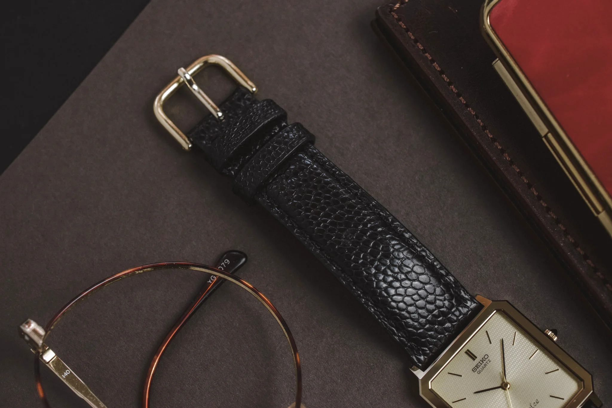 1984 Seiko Dolce Honeycomb Tungsten Carbide Octo - Image 6
