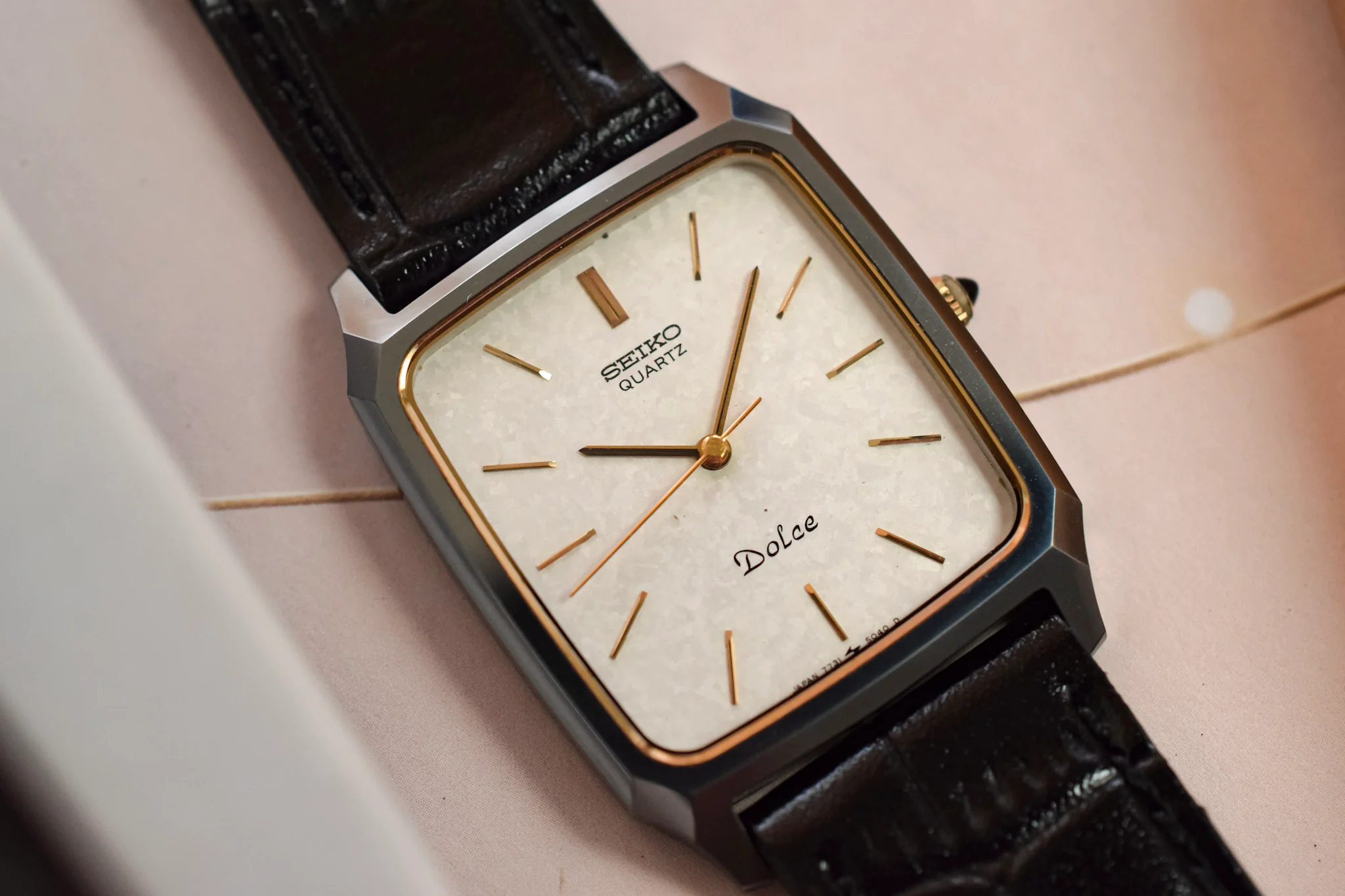 1984 Seiko Dolce Snowflake NSA Octo - Image 3
