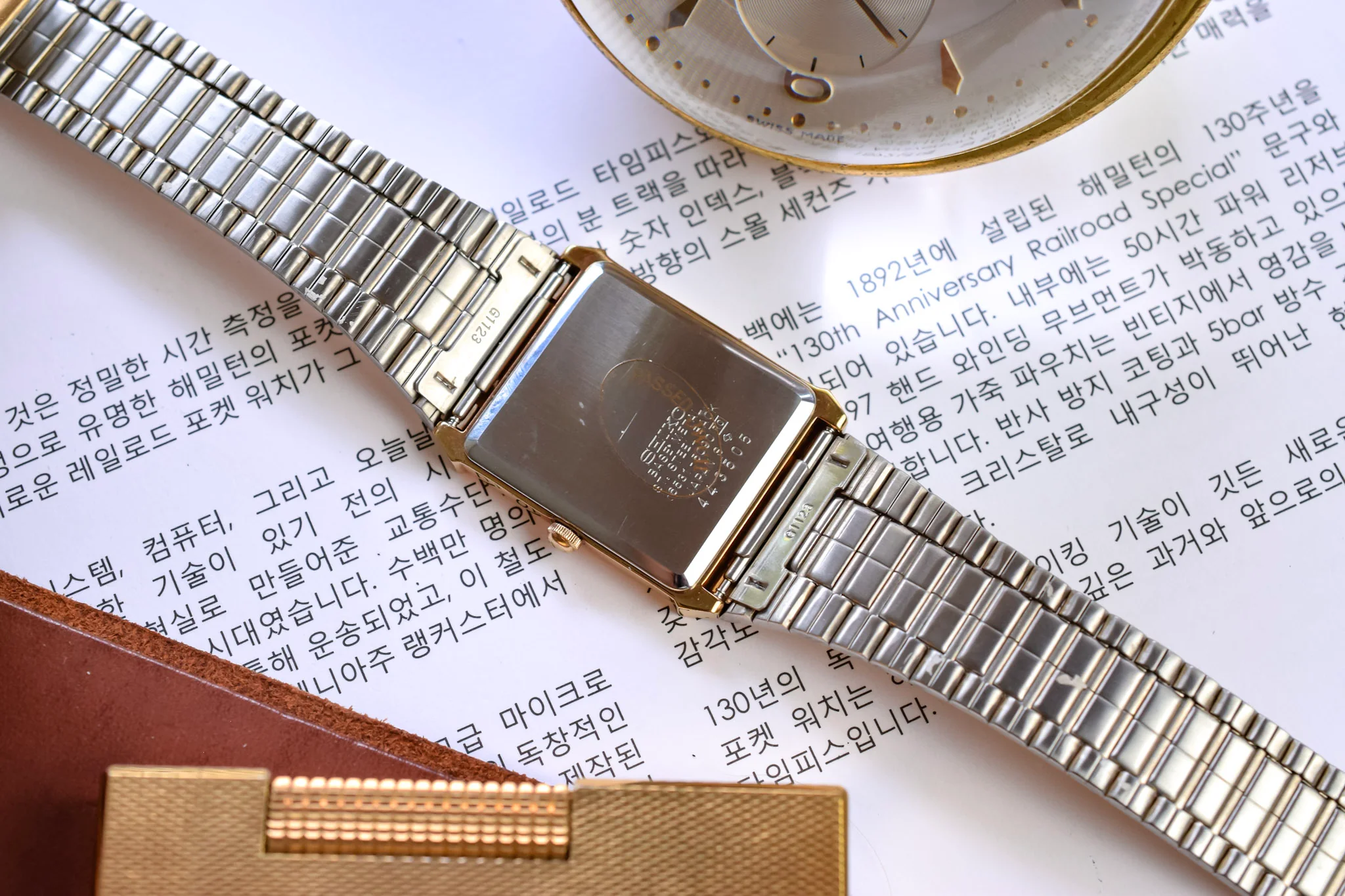 1984 Seiko Galaxy Gilt Sector Tank - Image 8