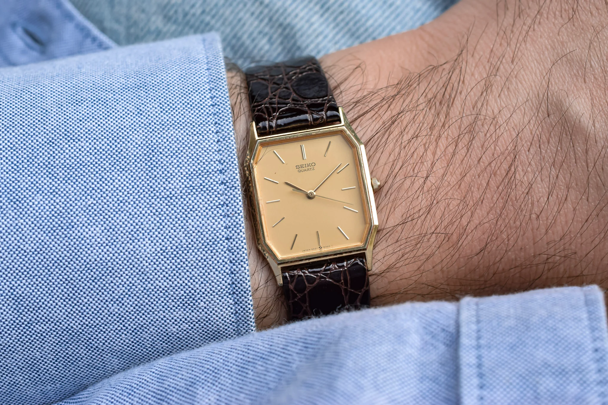 1984 Seiko Gold Tone Octo - Image 3
