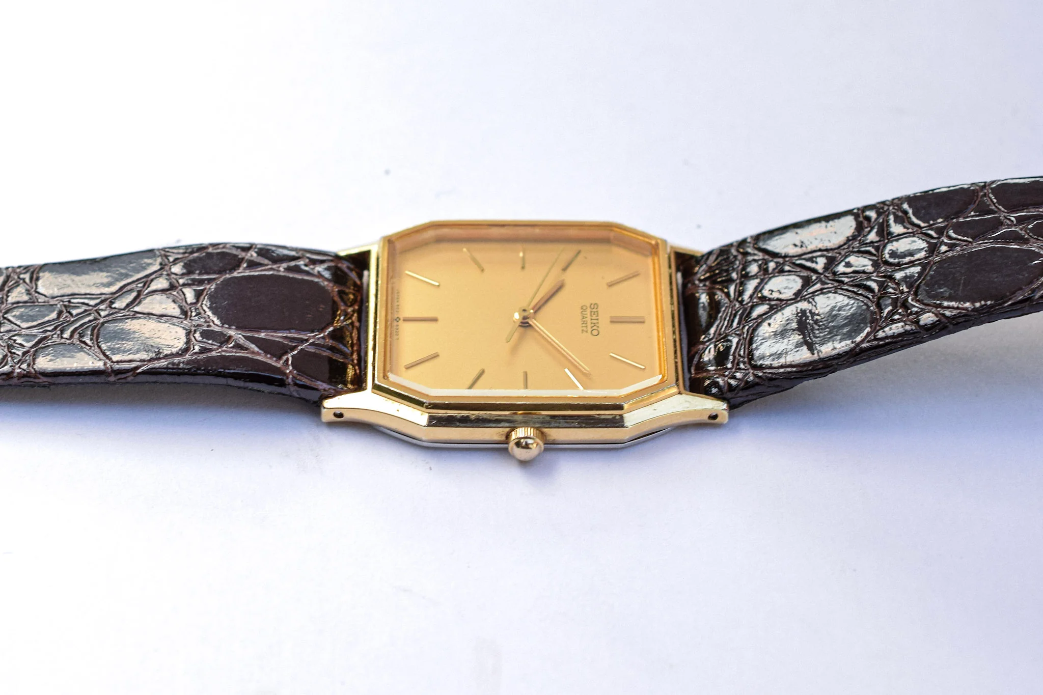 1984 Seiko Gold Tone Octo - Image 4