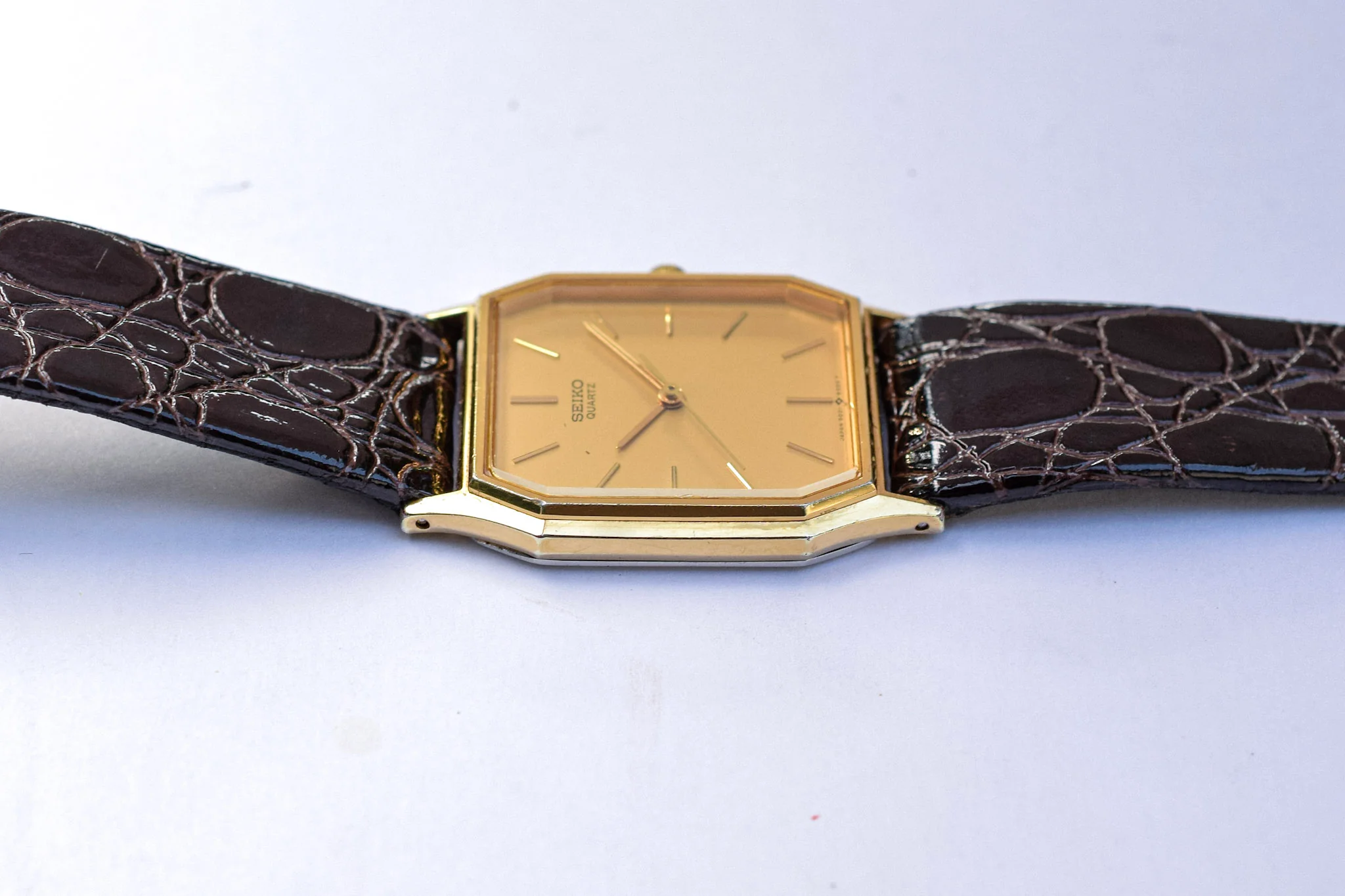 1984 Seiko Gold Tone Octo - Image 5