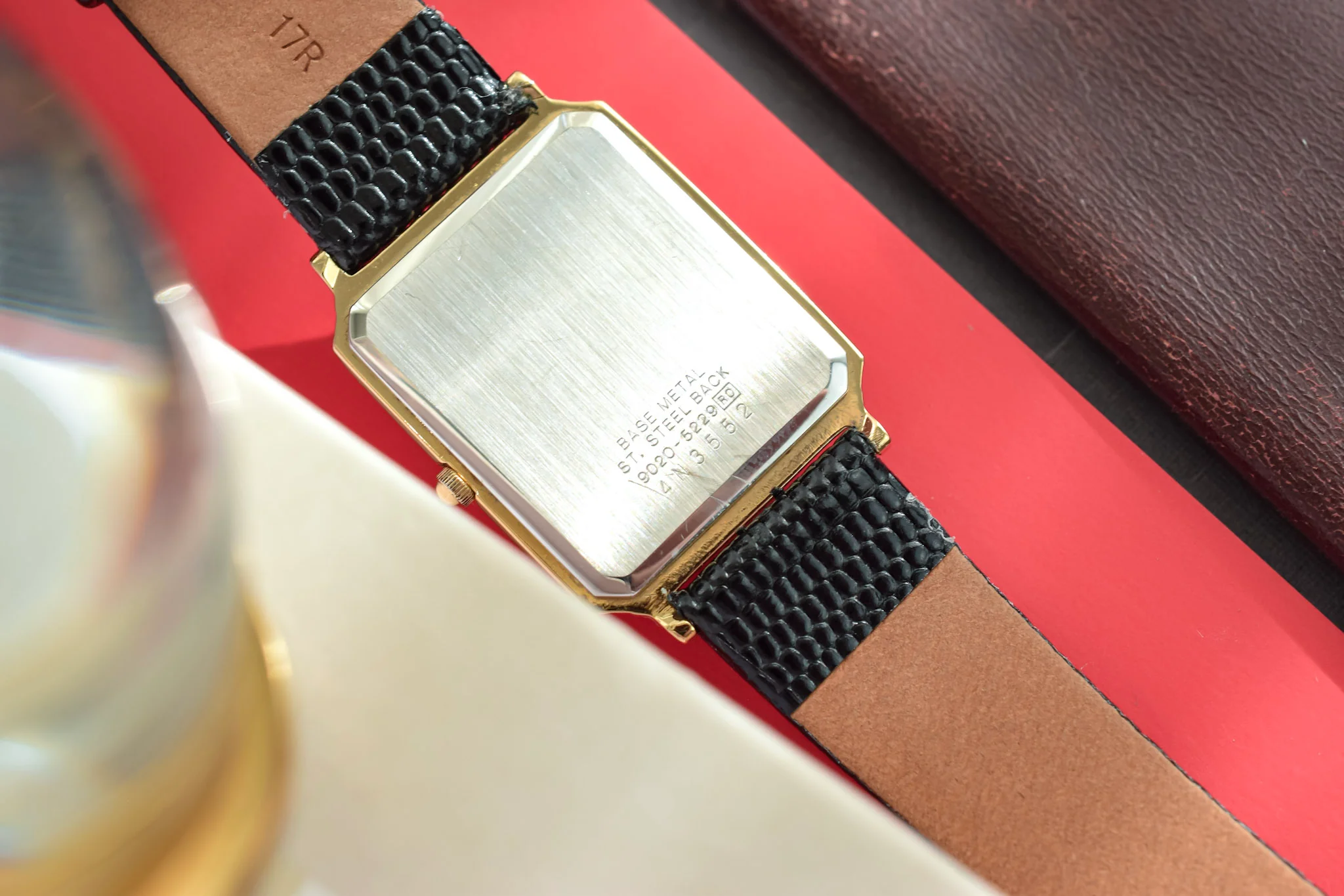 1984 Seiko "Photo Frame" Taupe Tank - Image 7