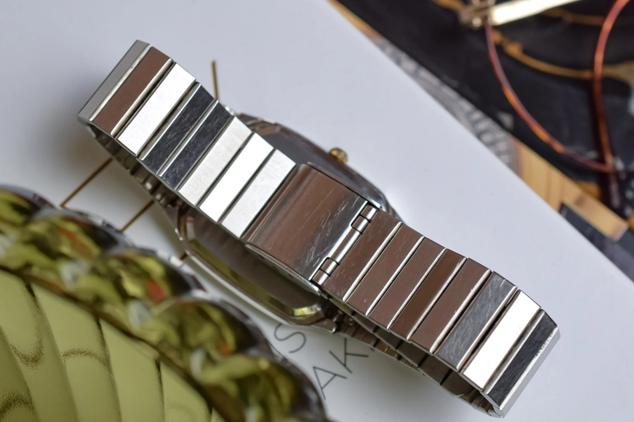 1984 Seiko Two Toned Silver Dial Octo - Image 7