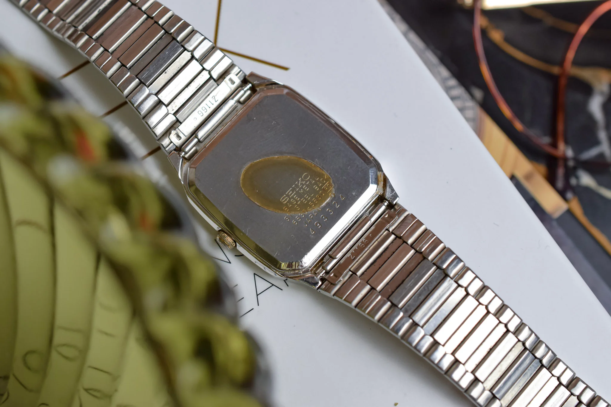 1984 Seiko Two Toned Silver Dial Octo - Image 8