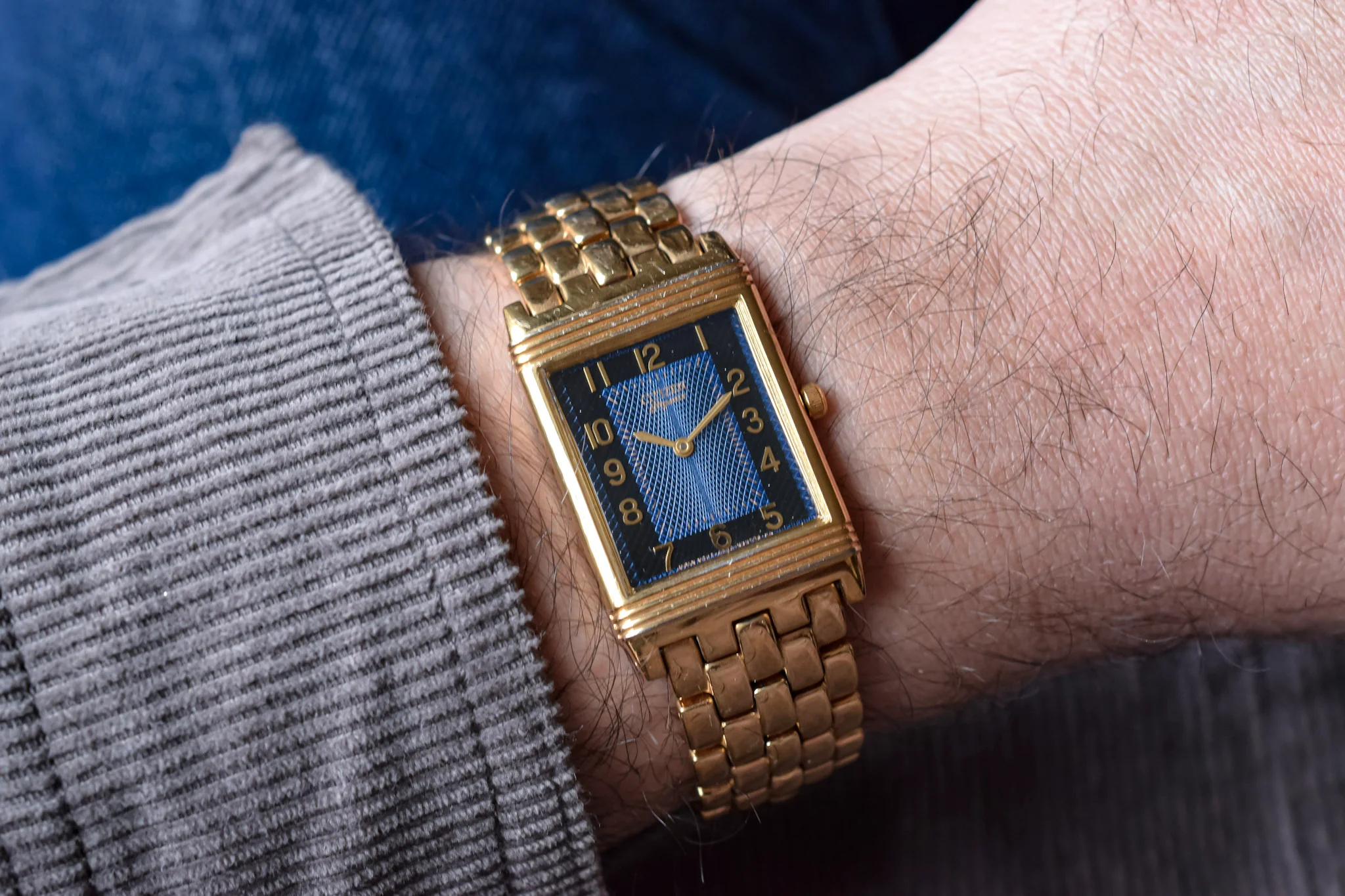 1985 Citizen Elegance "JLC" Midnight Honeycomb Dial - Image 3