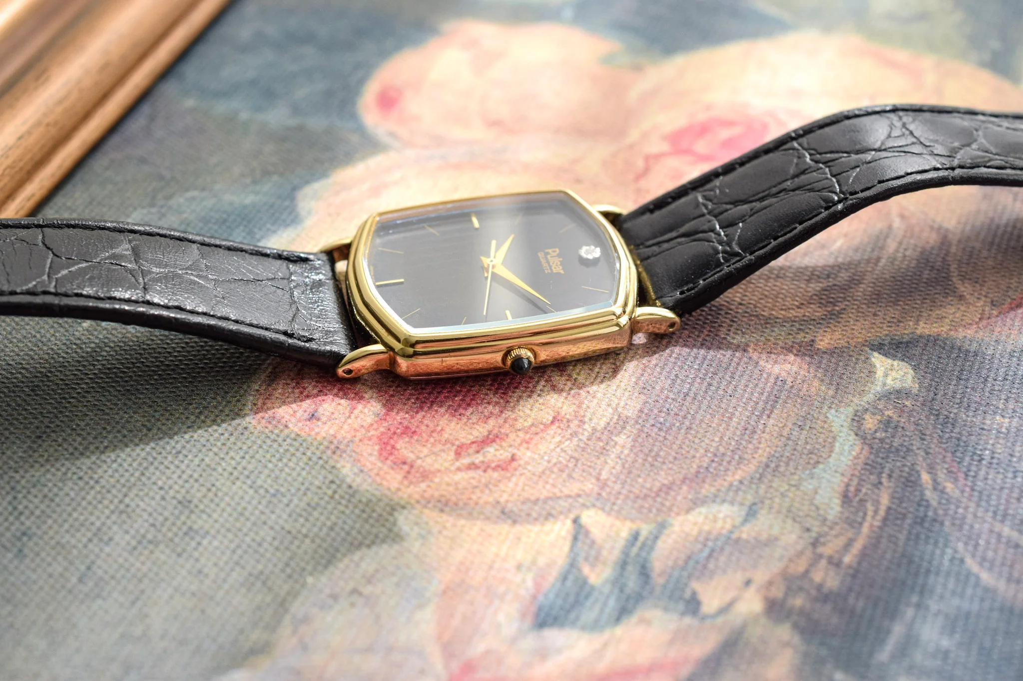1985 Pulsar Black Dial Octo - Image 3