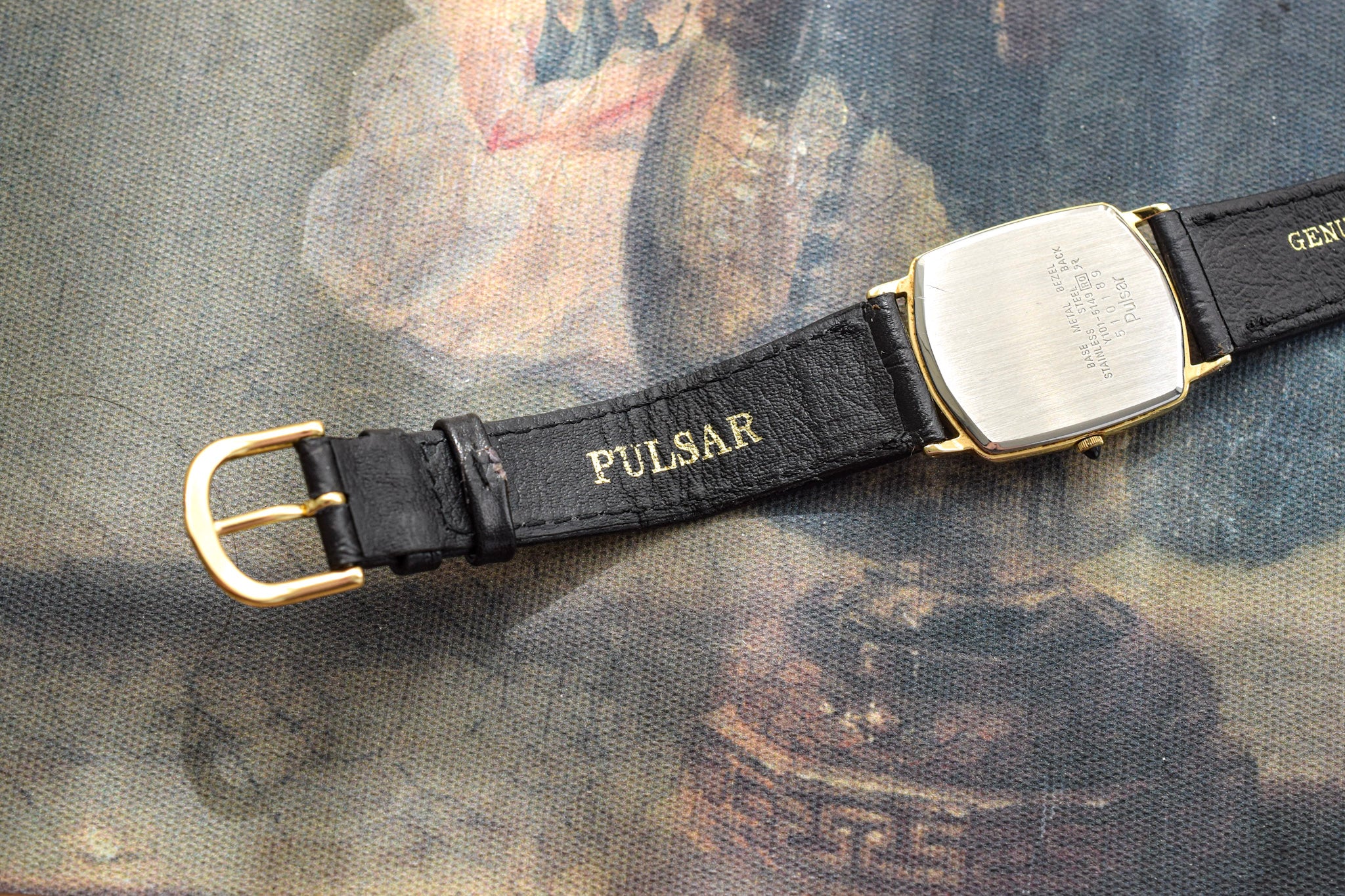 1985 Pulsar Black Dial Octo - Image 6