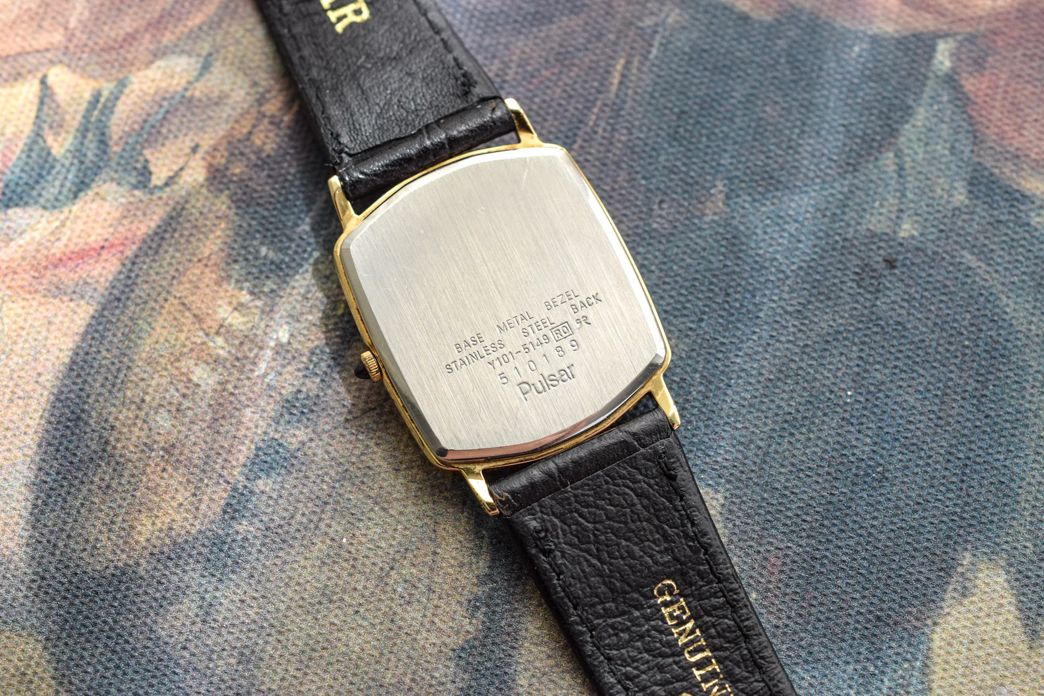 1985 Pulsar Black Dial Octo - Image 9