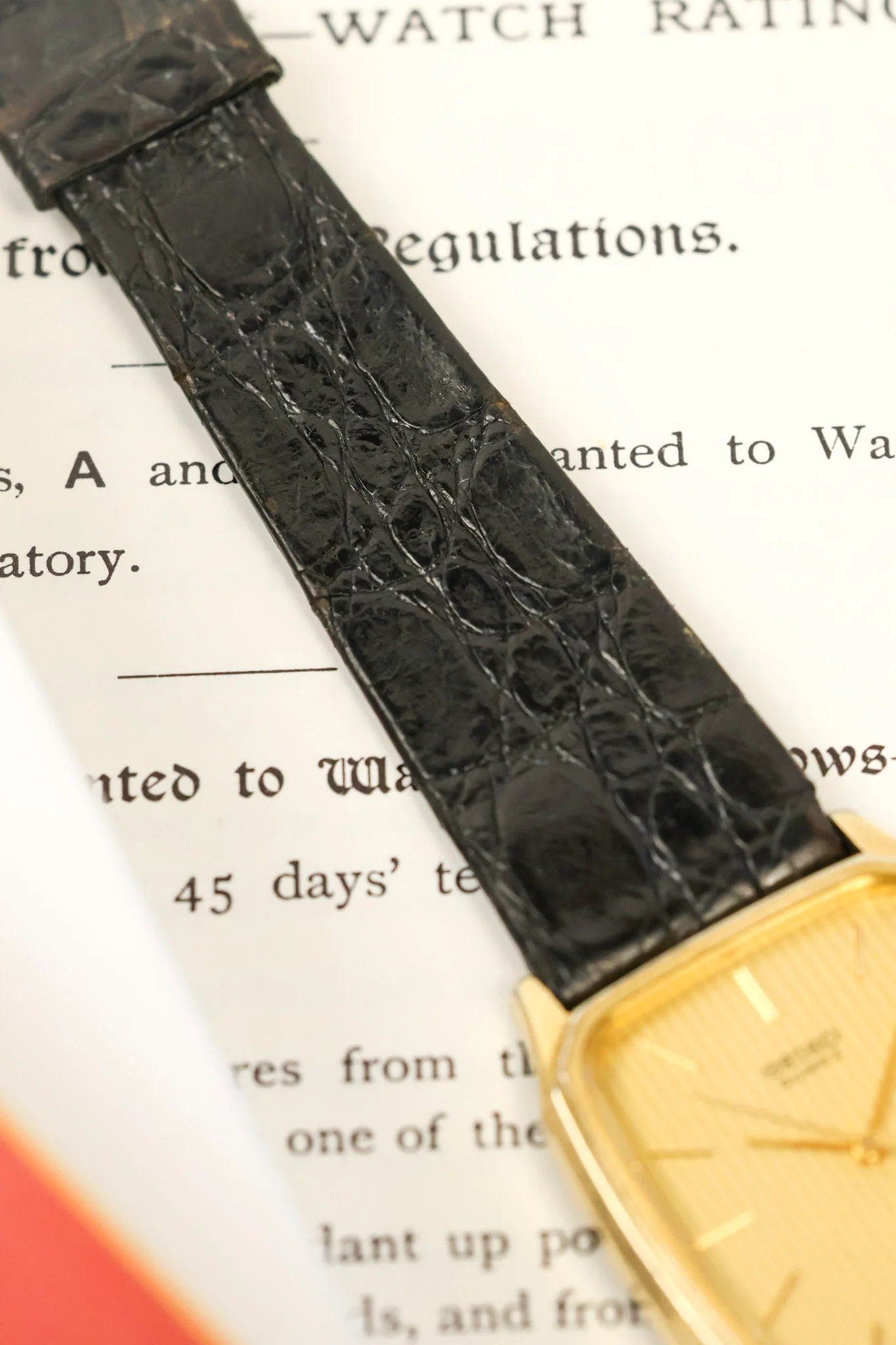 1985 Seiko Champagne Tapestry Octo - Image 7
