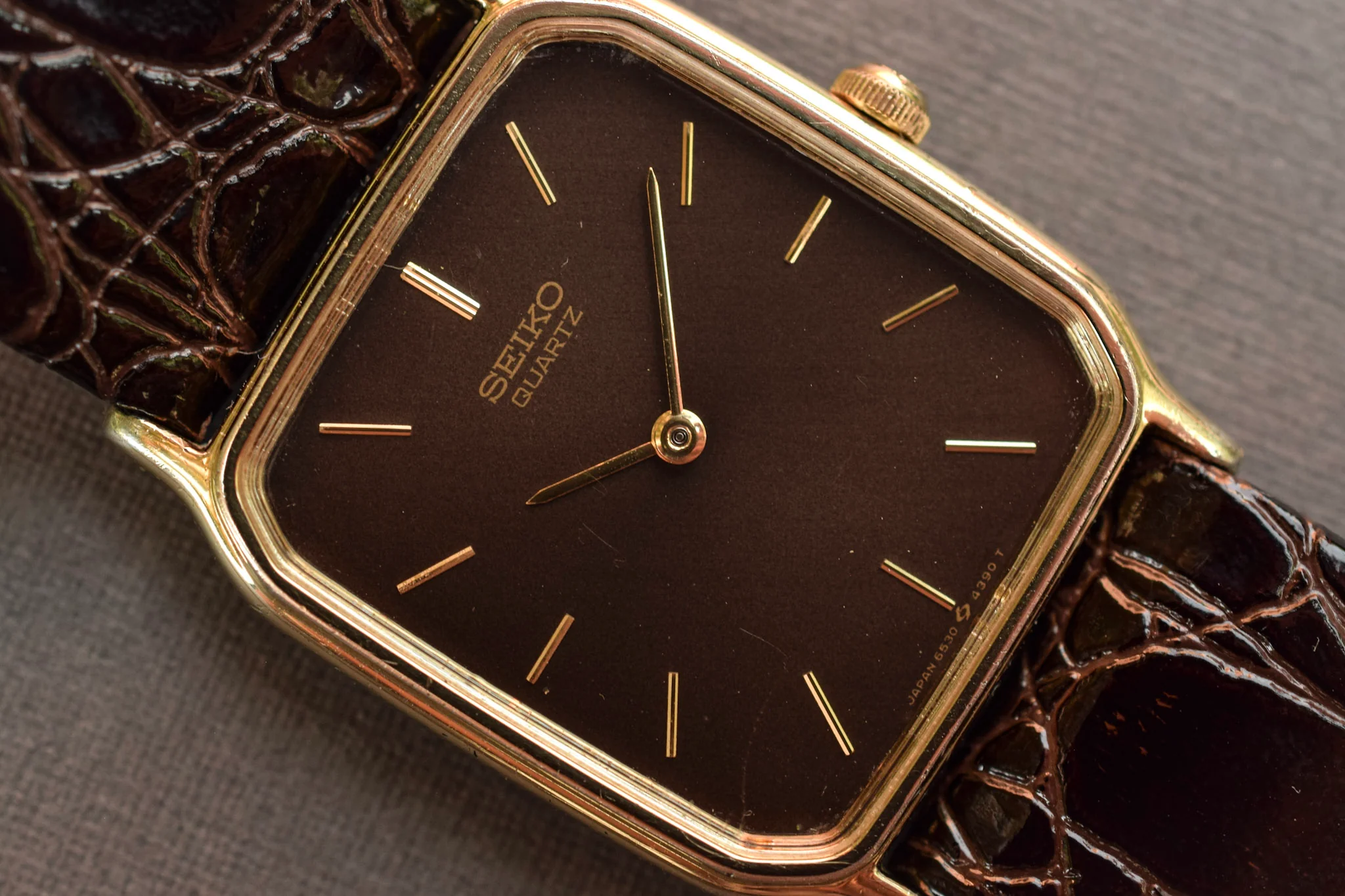 1985 Seiko Chocolate Dial Octo - Image 3