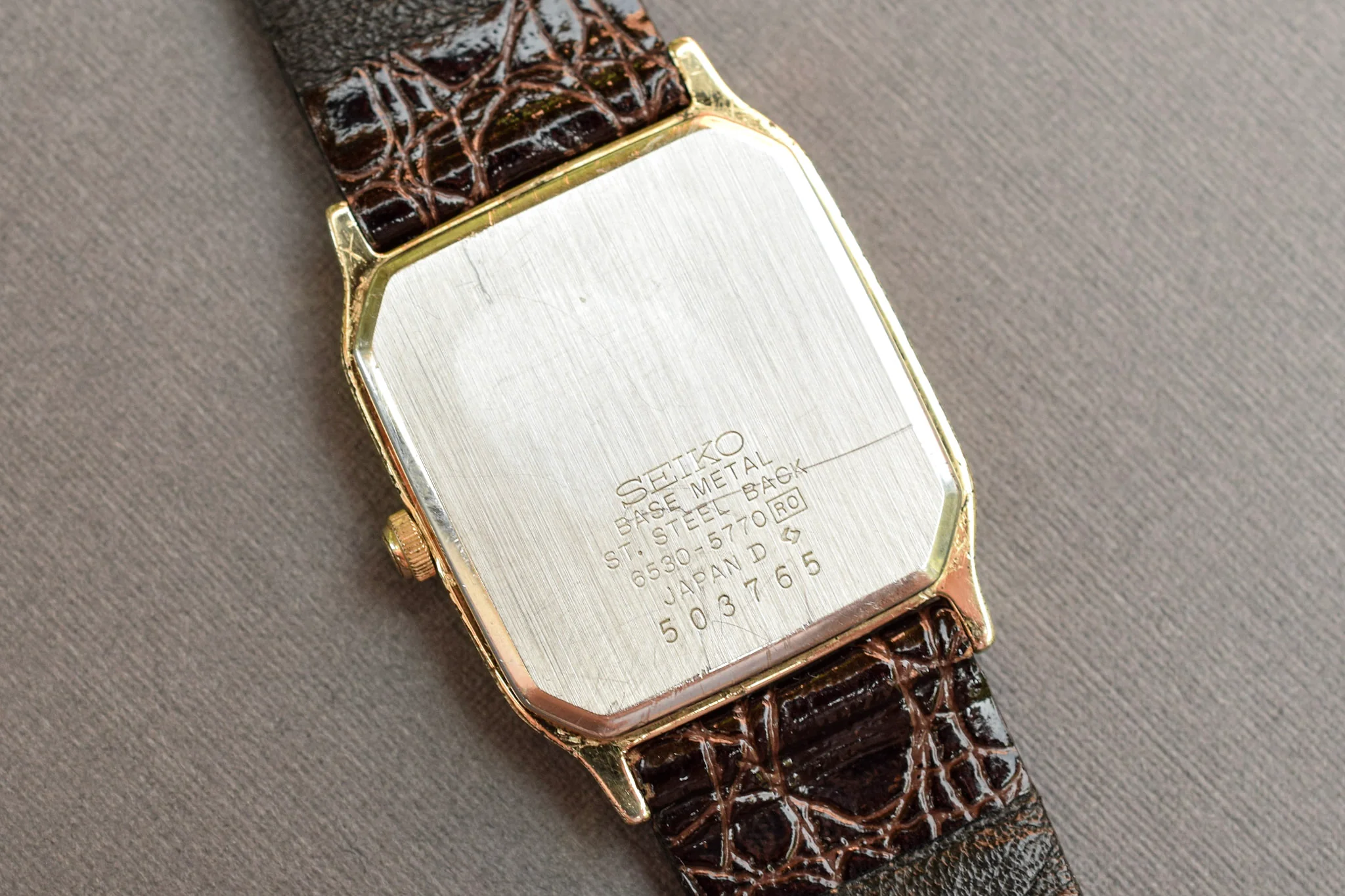 1985 Seiko Chocolate Dial Octo - Image 6