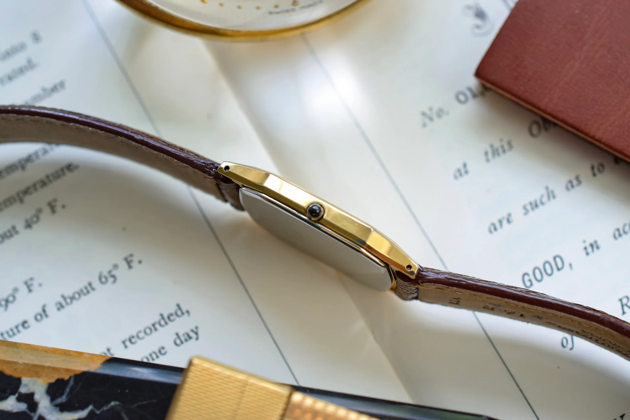 1985 Seiko Dolce Champagne Bark Dial Octo - Image 4