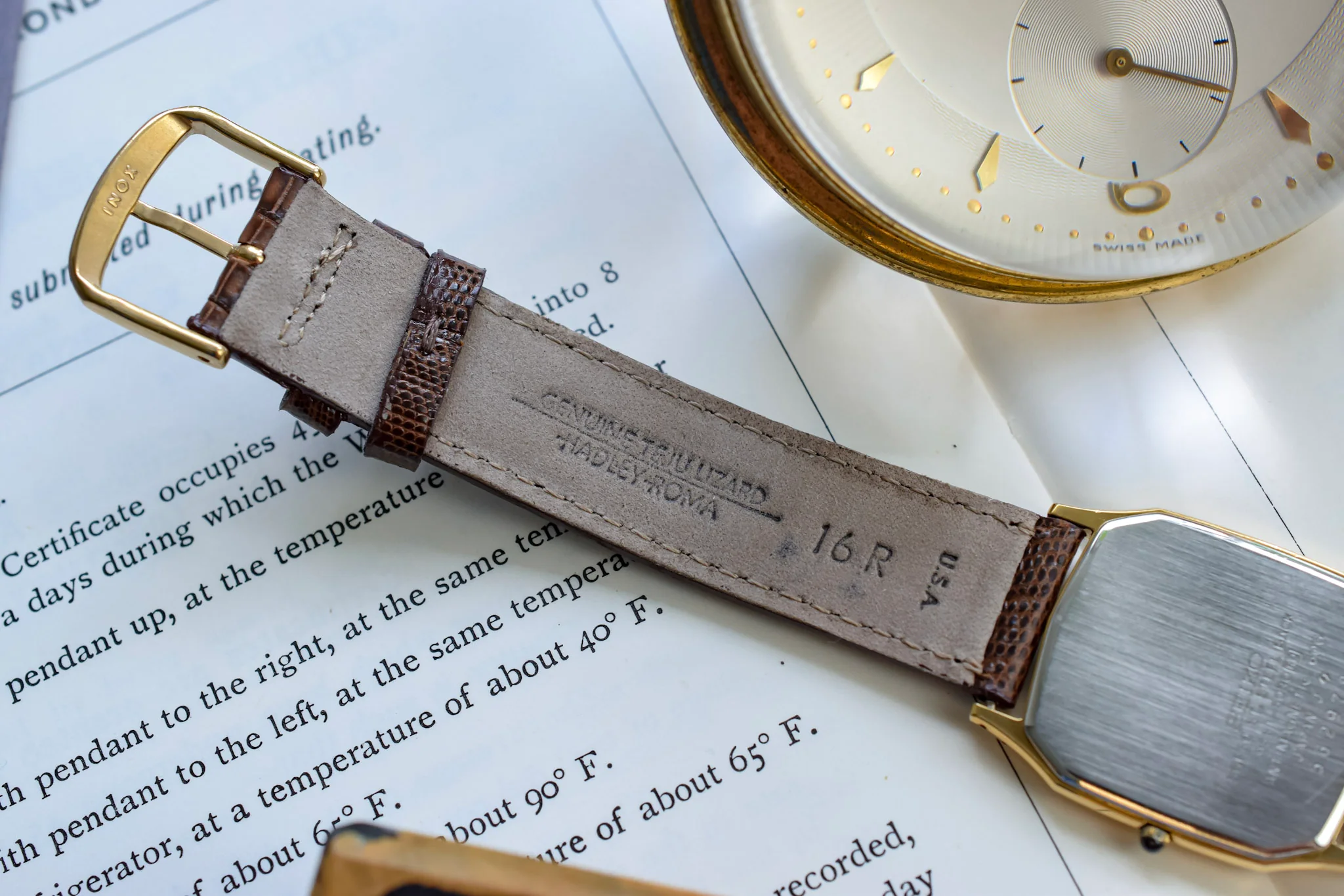 1985 Seiko Dolce Champagne Bark Dial Octo - Image 7