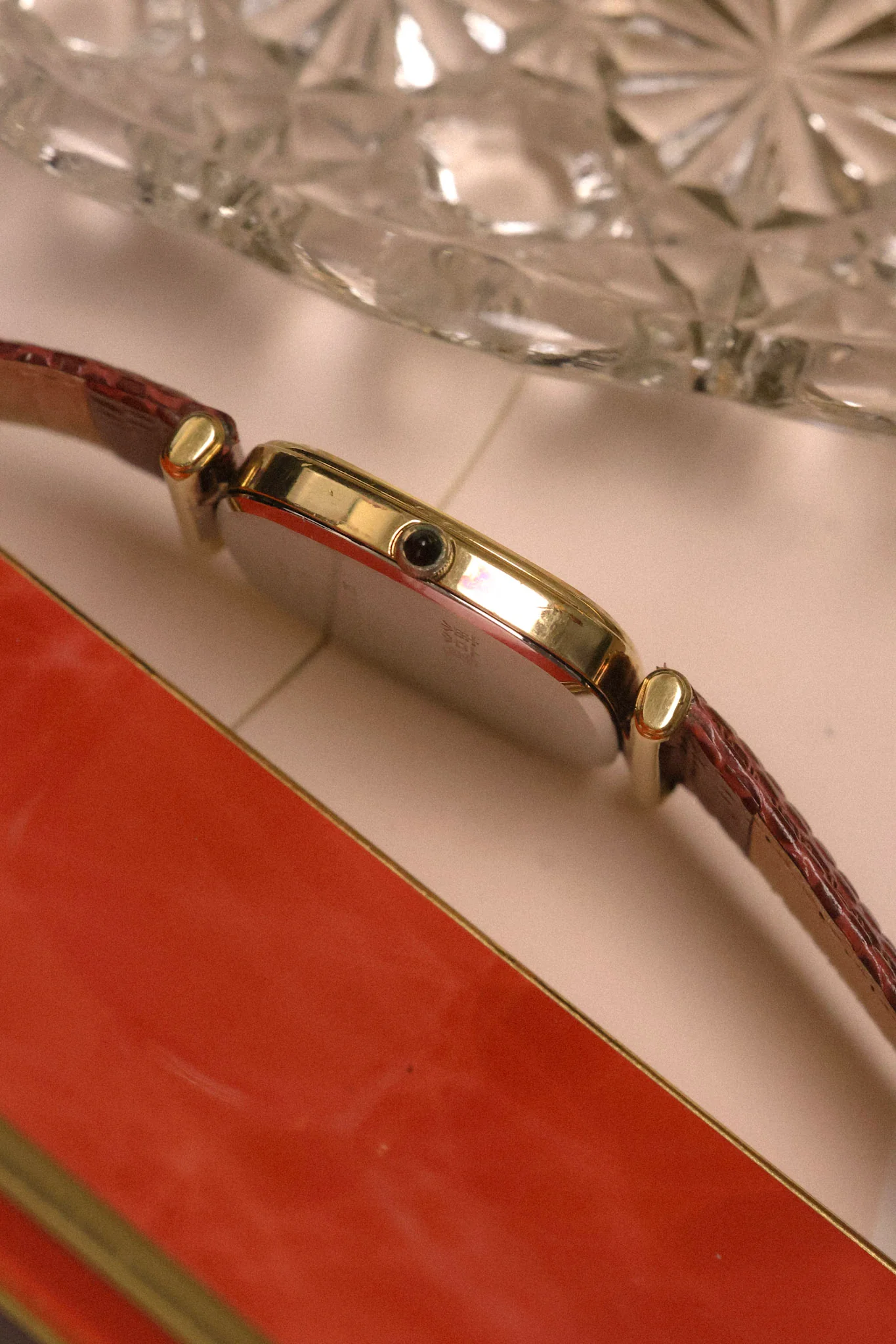 1985 Seiko Dolce Champagne Hooded Lugs TV - Image 5