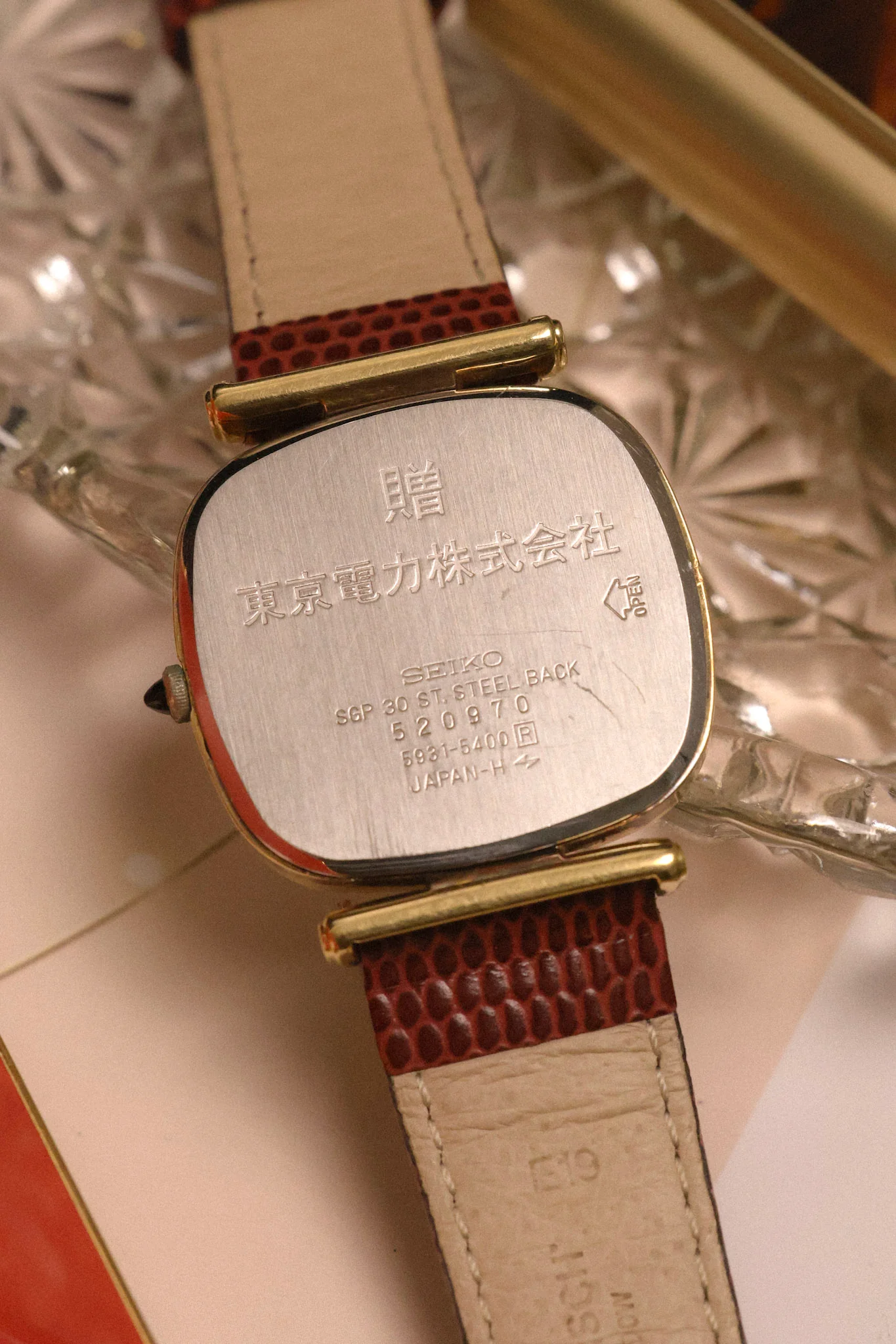 1985 Seiko Dolce Champagne Hooded Lugs TV - Image 7