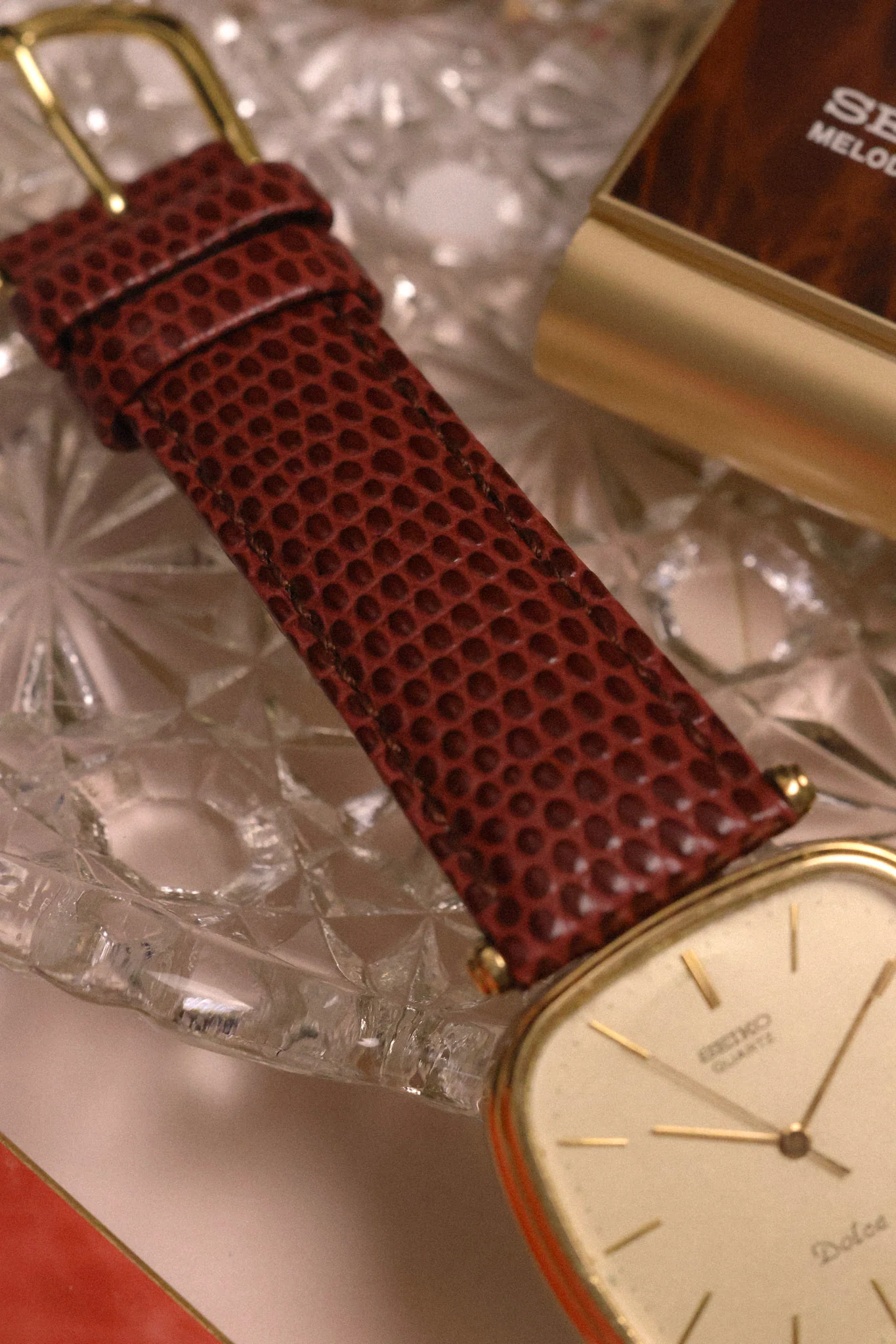 1985 Seiko Dolce Champagne Hooded Lugs TV - Image 8