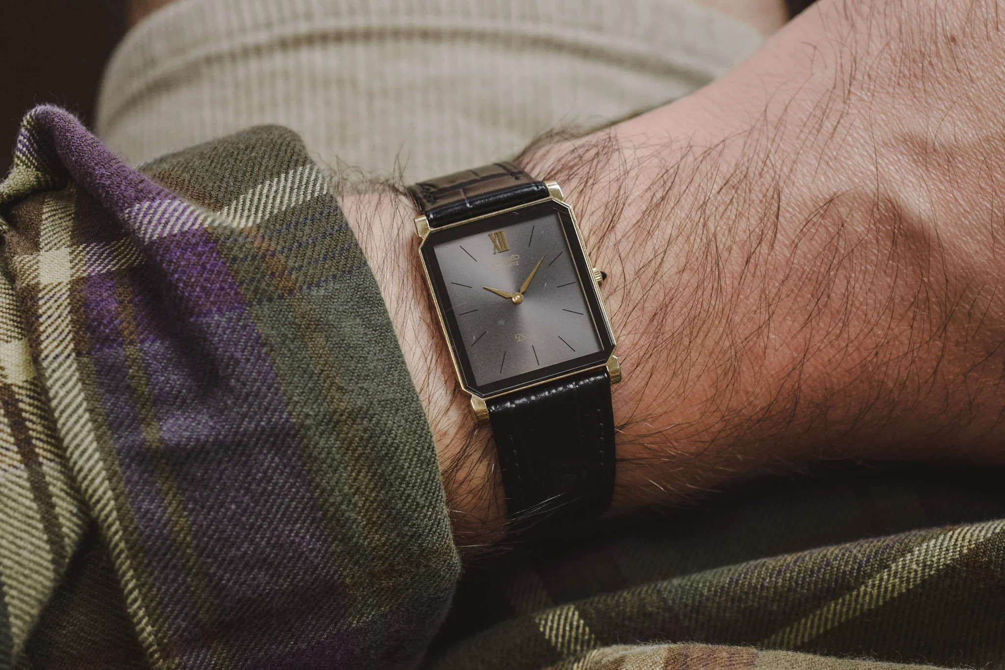 1985 Seiko Dolce Sunray Ghost Gray Octo - Image 11