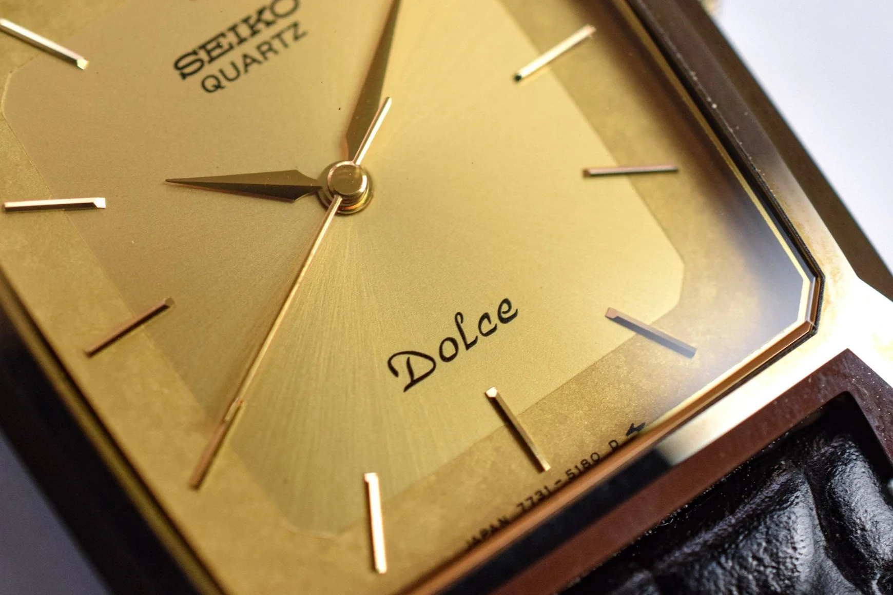 1985 Seiko Dolce Tungsten Carbide Polygon - Image 4