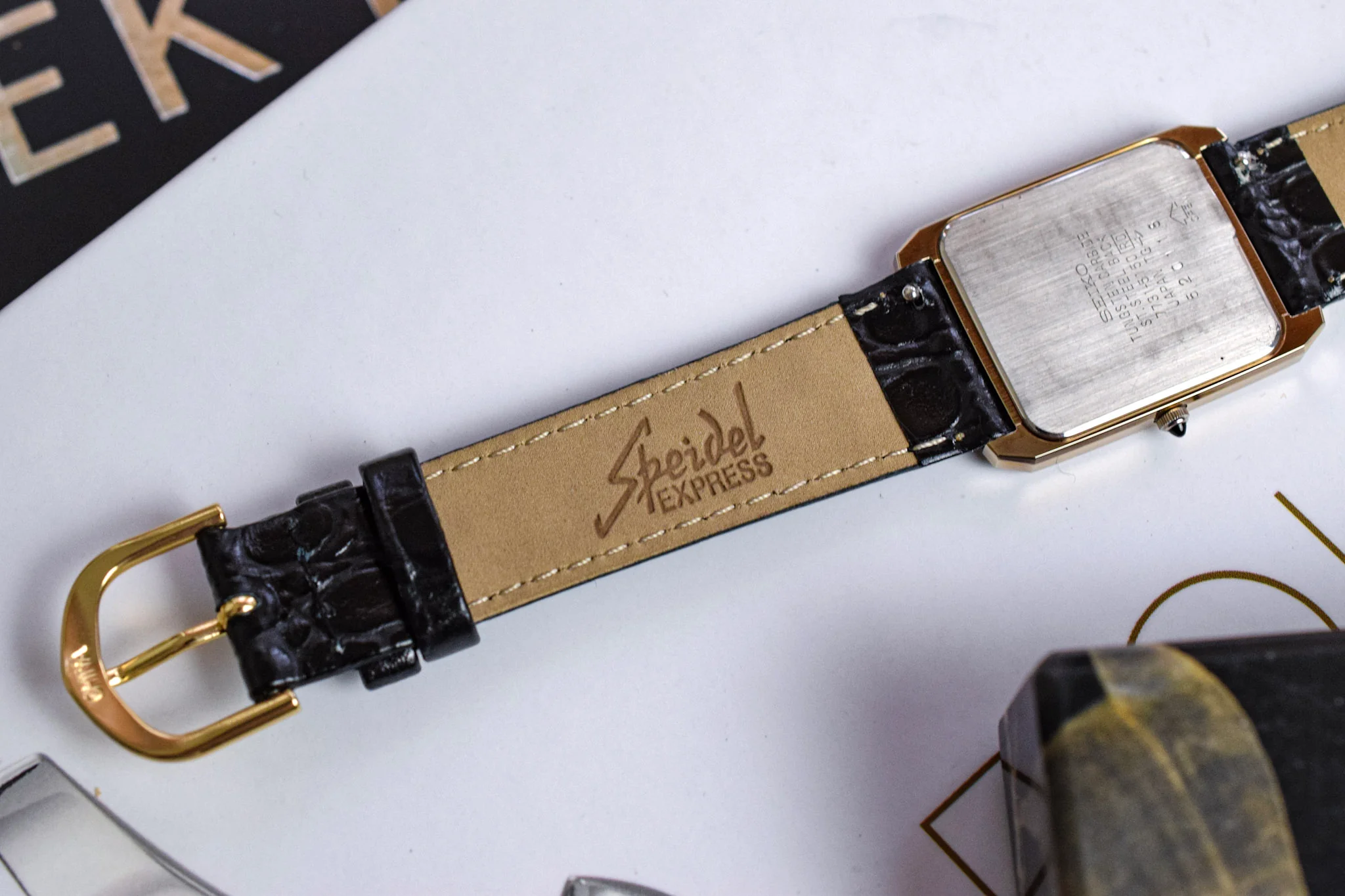 1985 Seiko Dolce Tungsten Carbide Polygon - Image 8