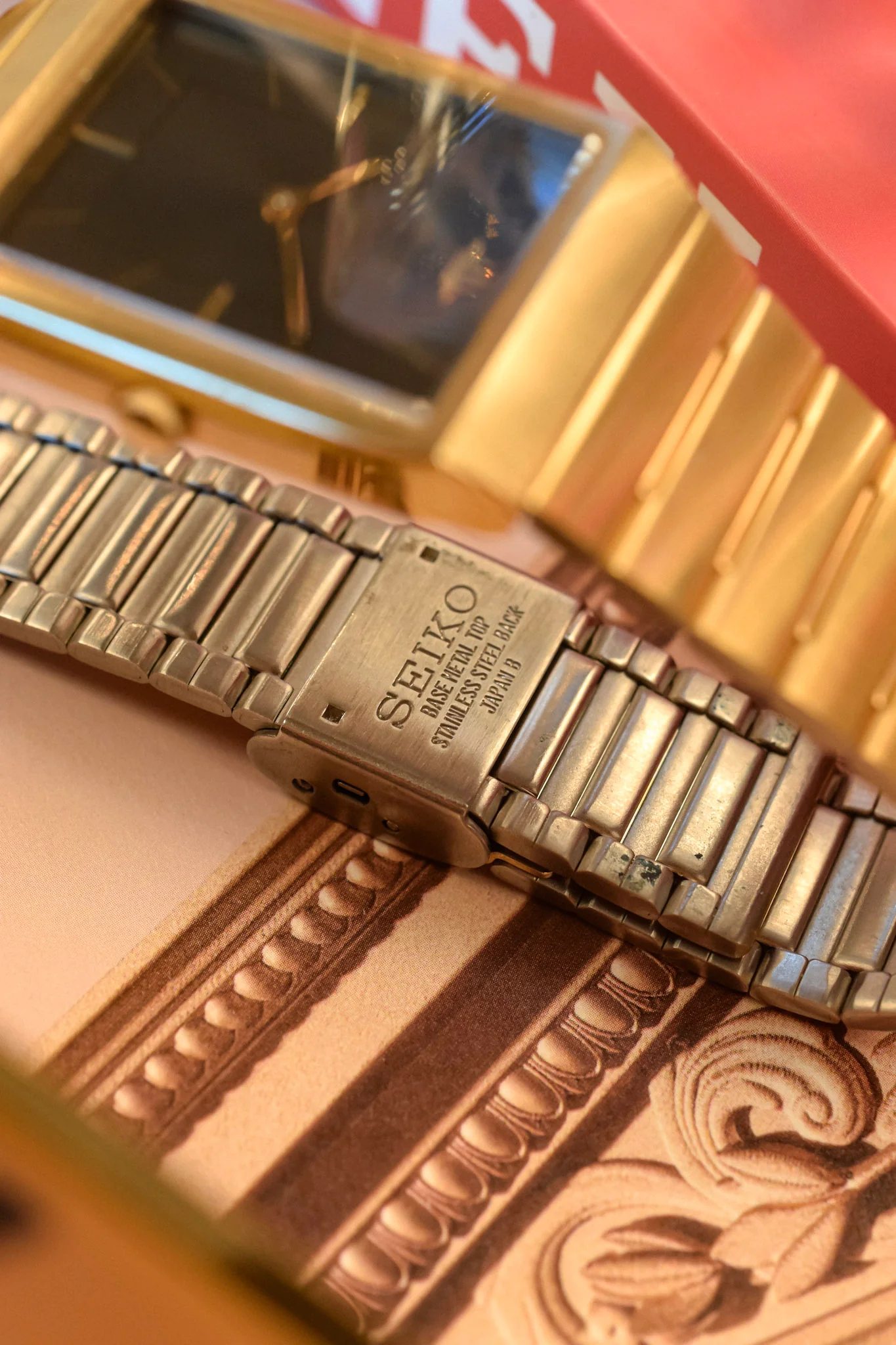 1985 Seiko Galaxy Gilt Tonneau - Image 10