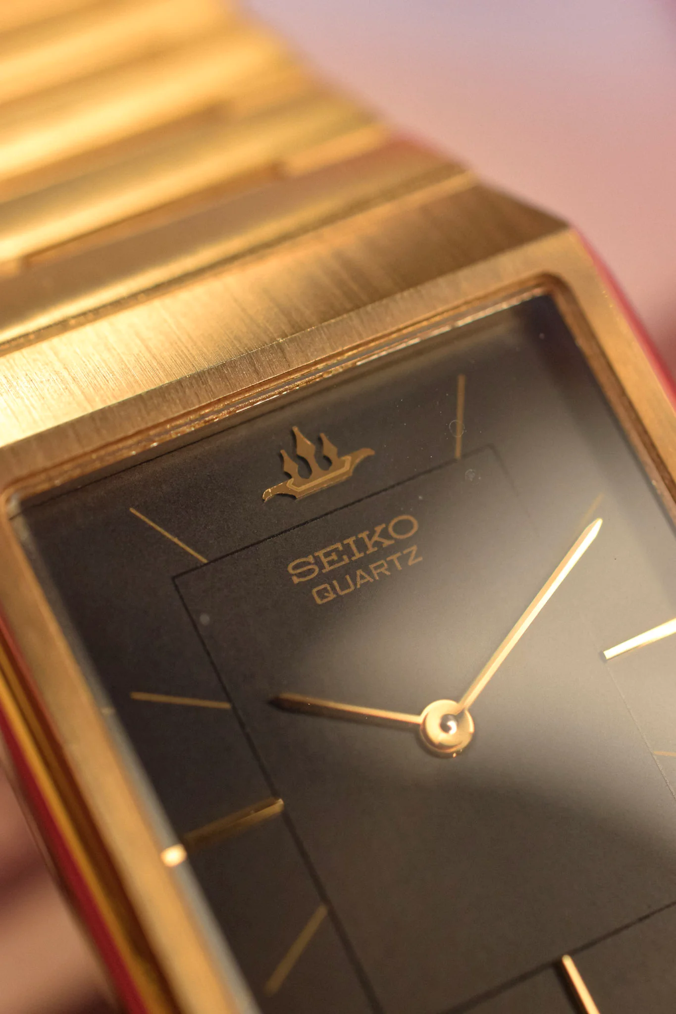 1985 Seiko Galaxy Gilt Tonneau - Image 4
