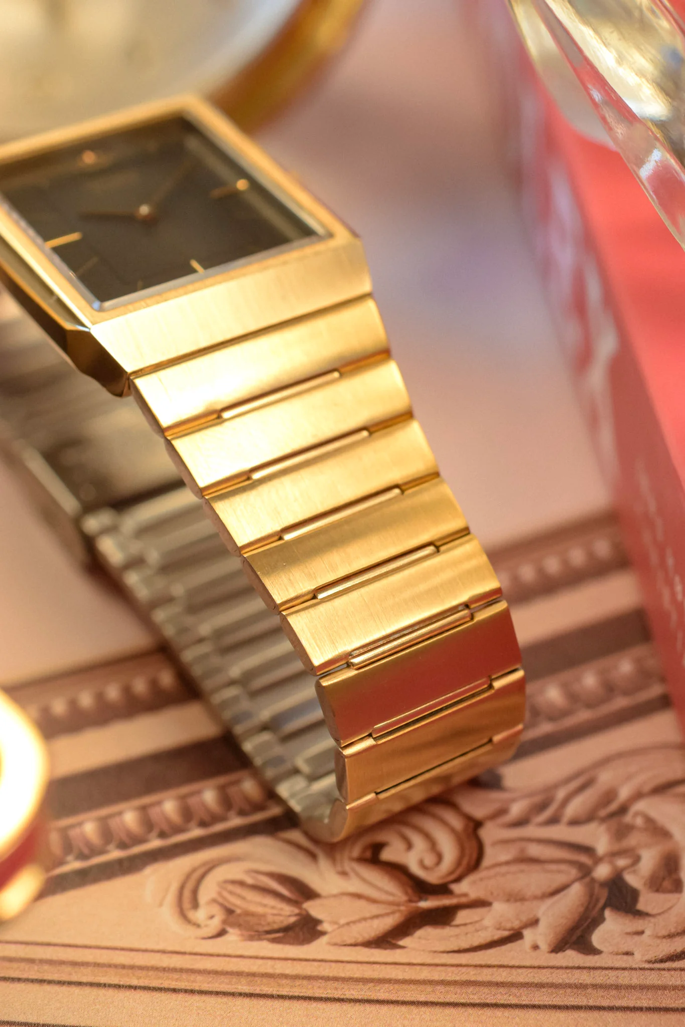 1985 Seiko Galaxy Gilt Tonneau - Image 7