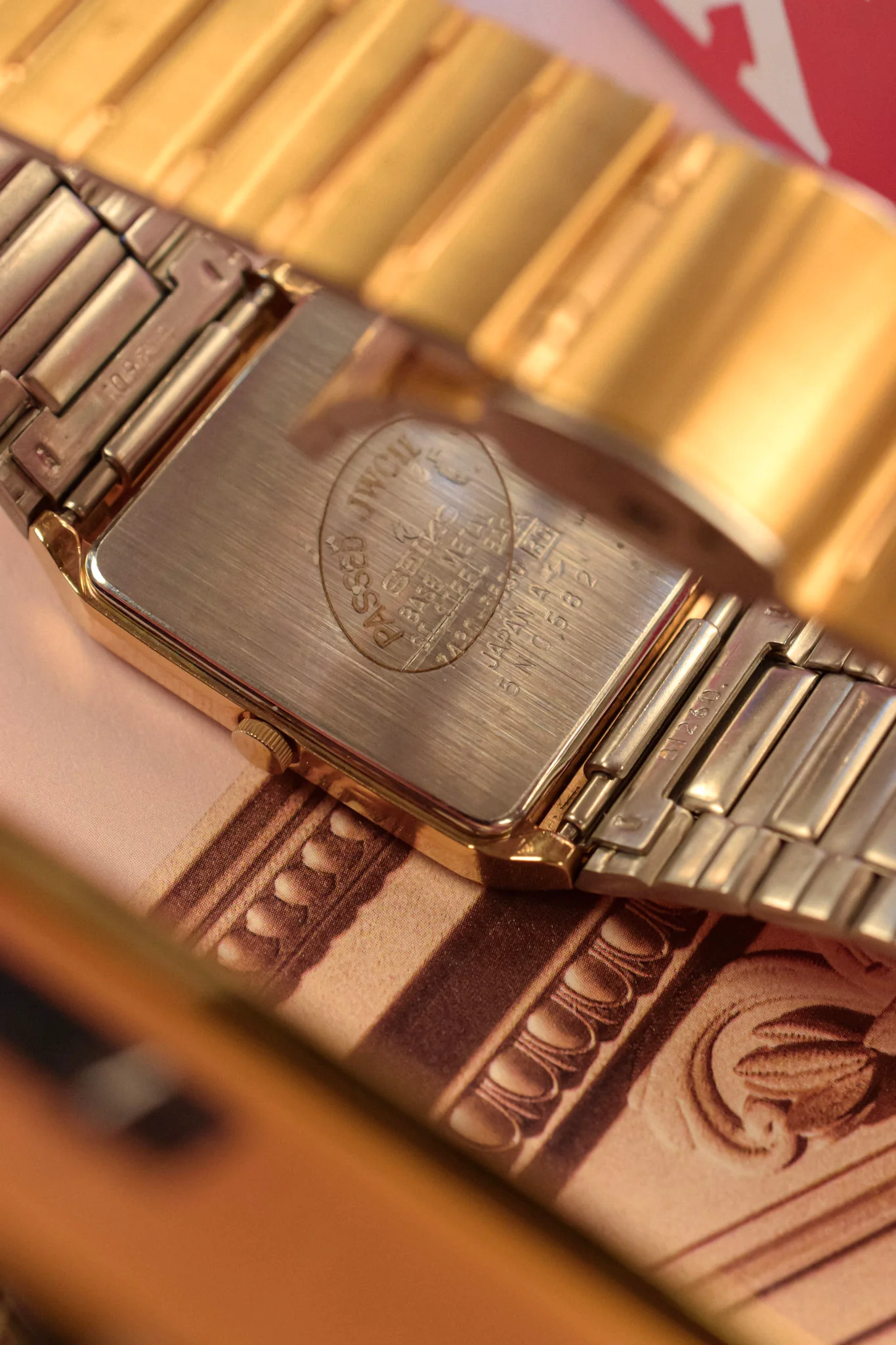 1985 Seiko Galaxy Gilt Tonneau - Image 9