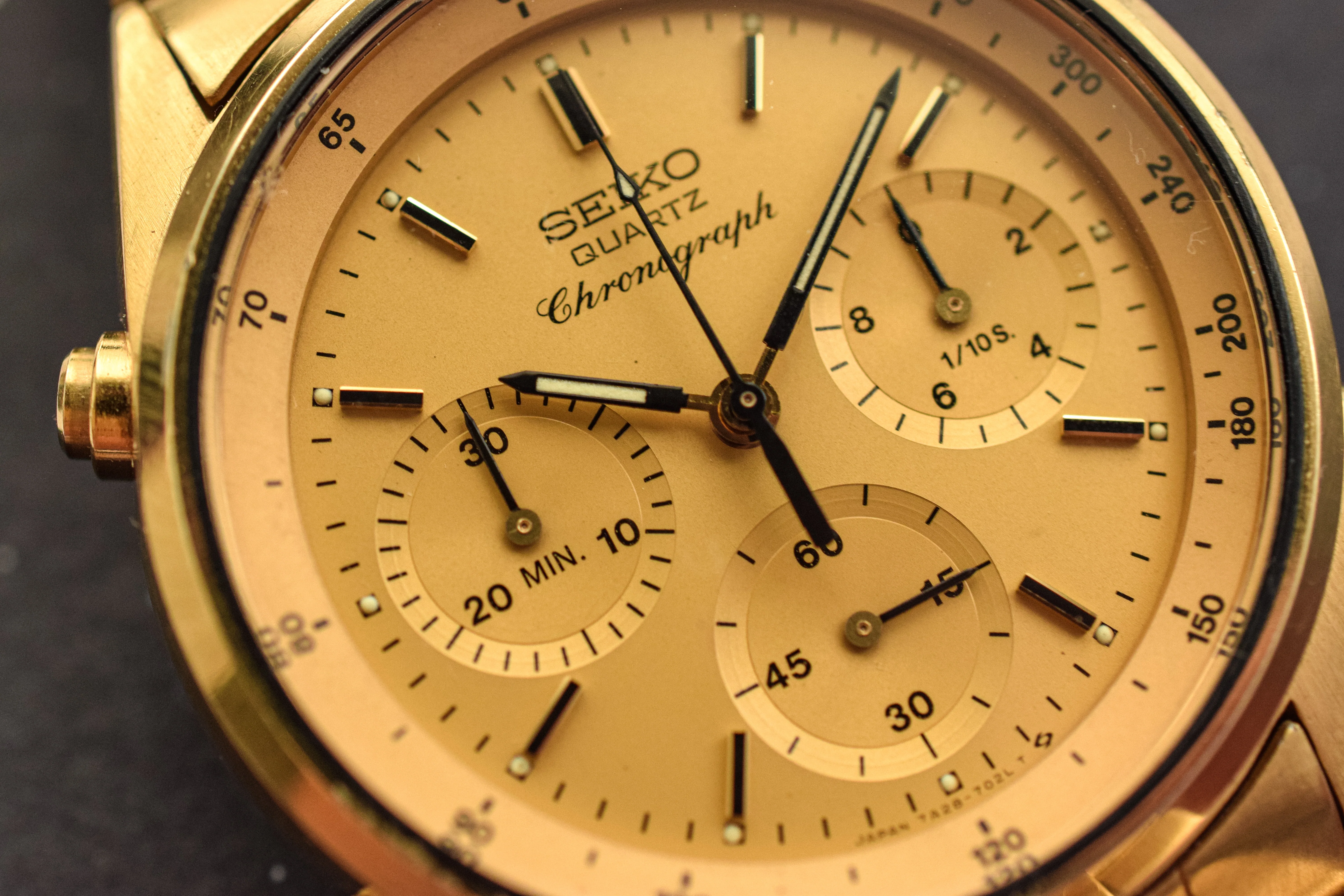 1985 Seiko Golden Chronograph "Speedy" - Image 3