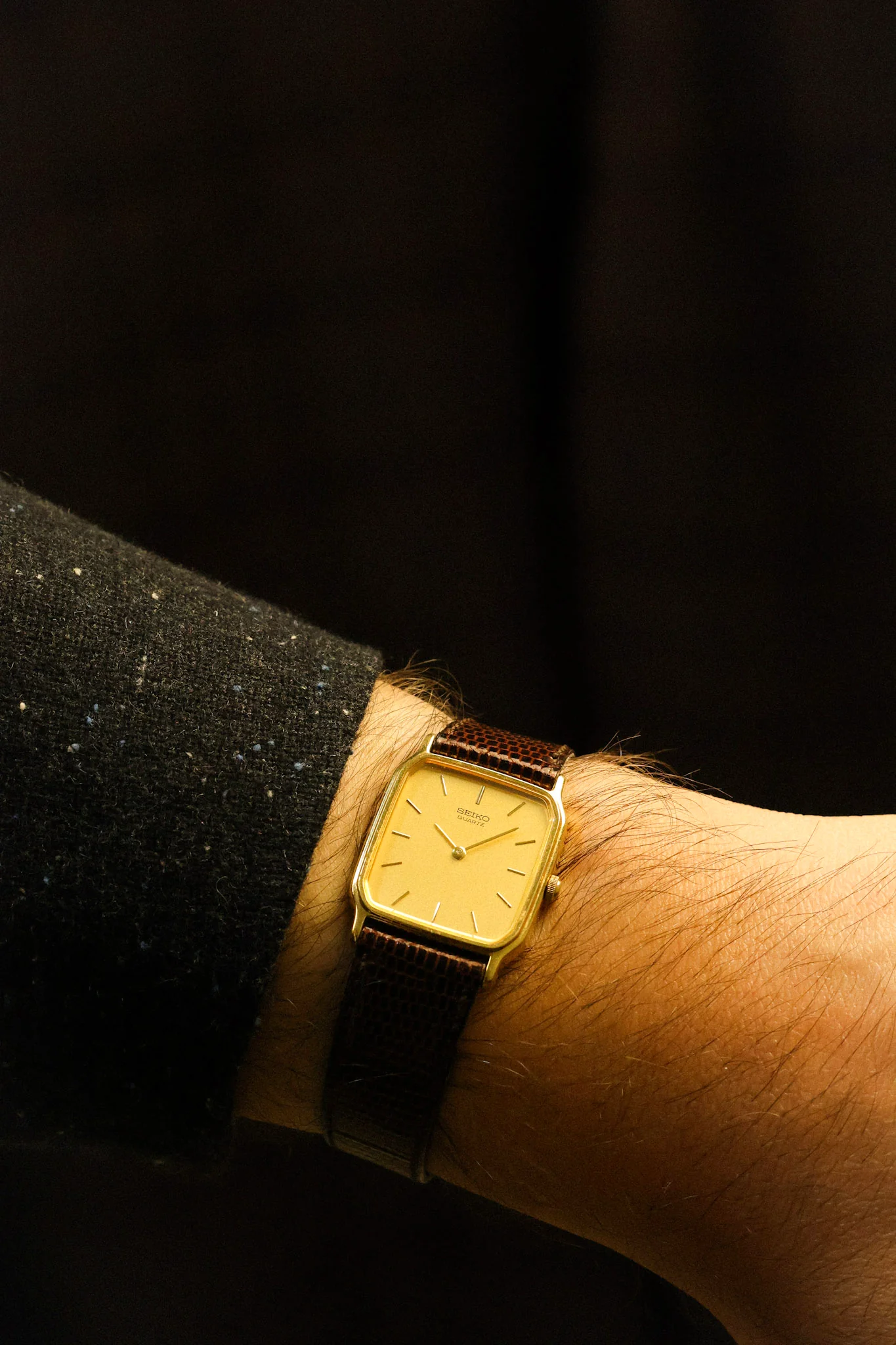 1985 Seiko Golden Lemon Dial Octo - Image 4
